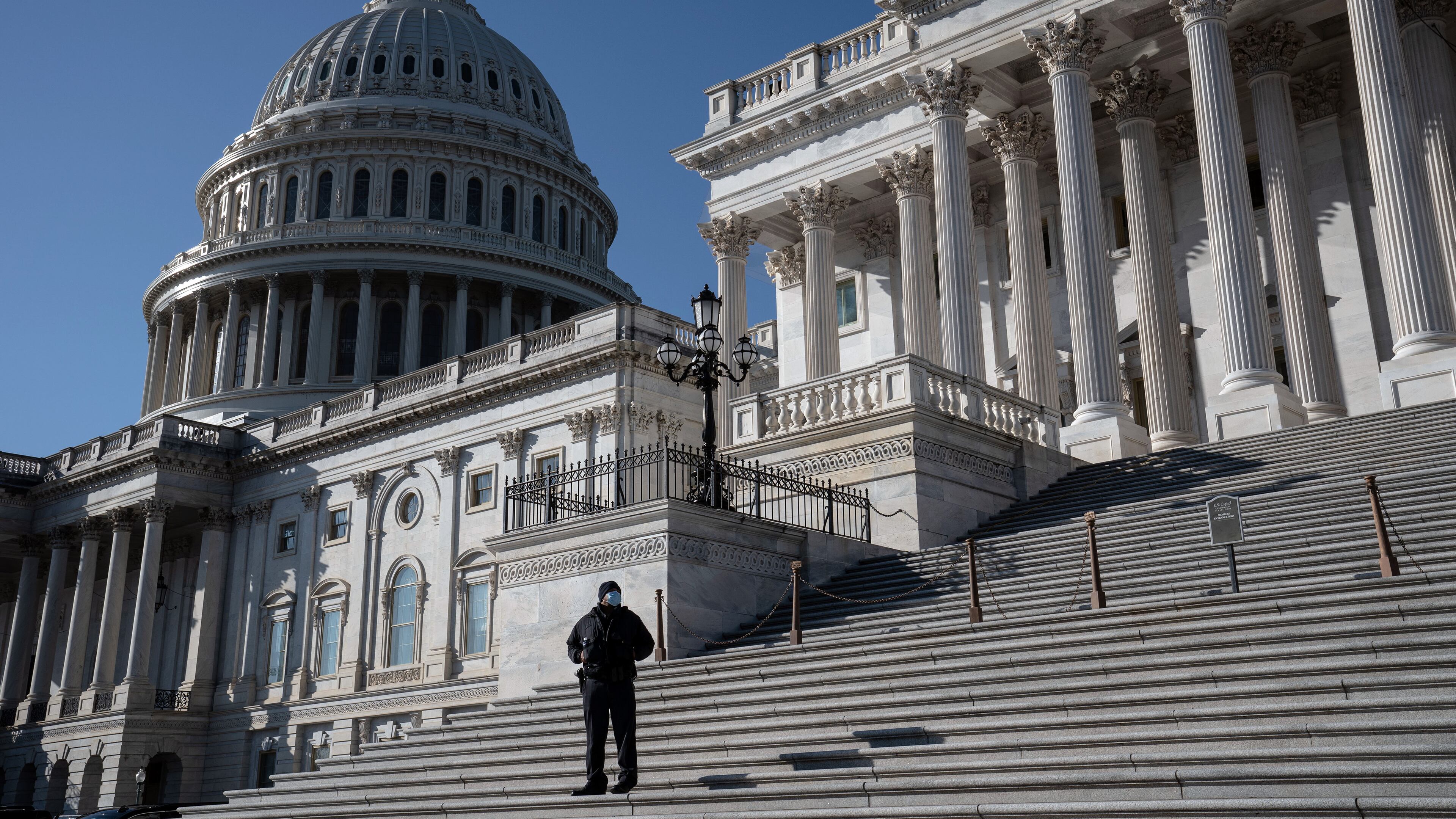 The GOP-led U.S. Senate approved a wide-ranging defense policy bill on Friday by a large enough majority to prevent a veto from President Donald Trump, who opposed the bill.
(Anna Moneymaker/The New York Times)