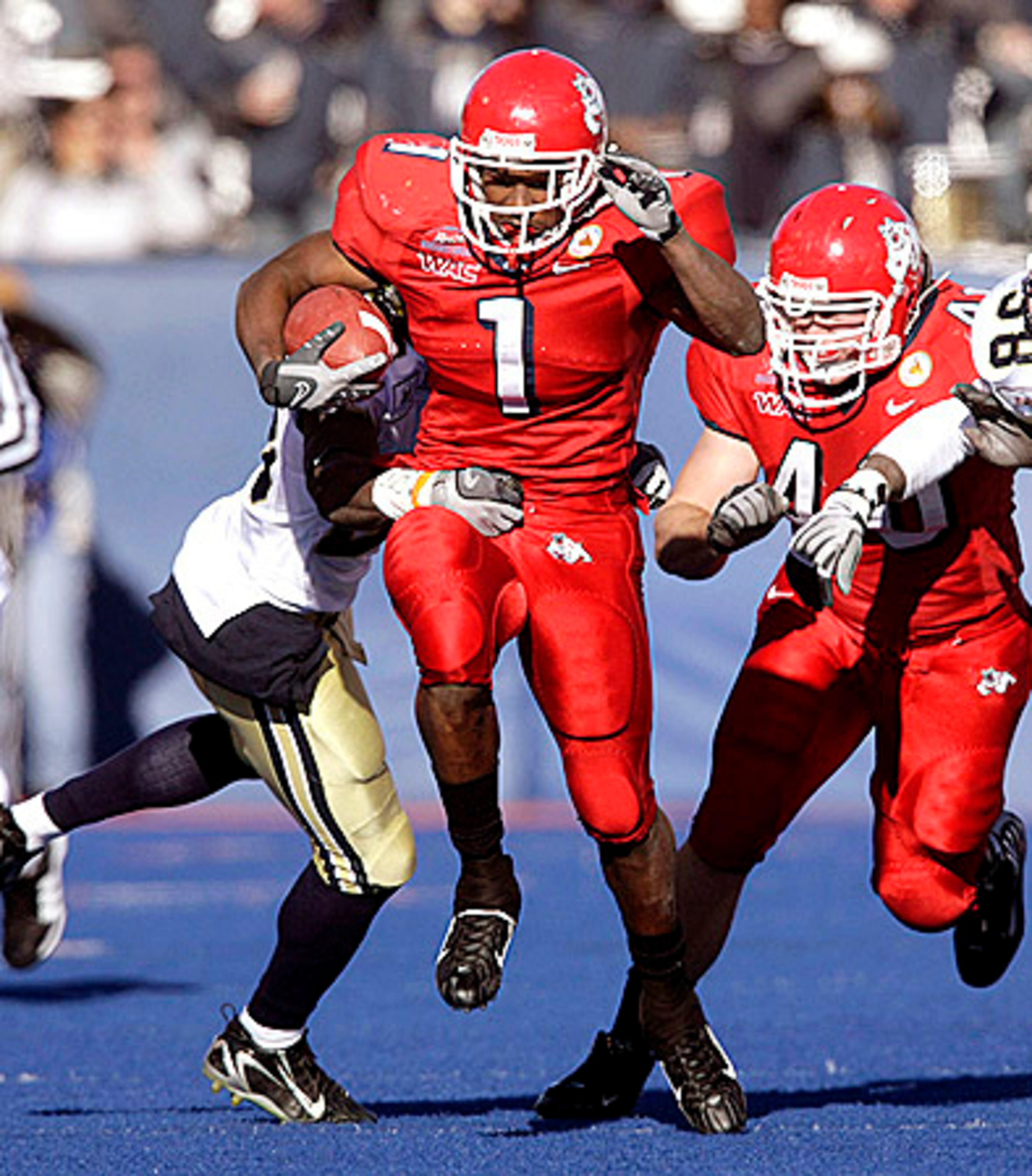 Miller and the Bulldogs blew through the Tech defense for 286 yards on the ground and four rushing touchdowns.