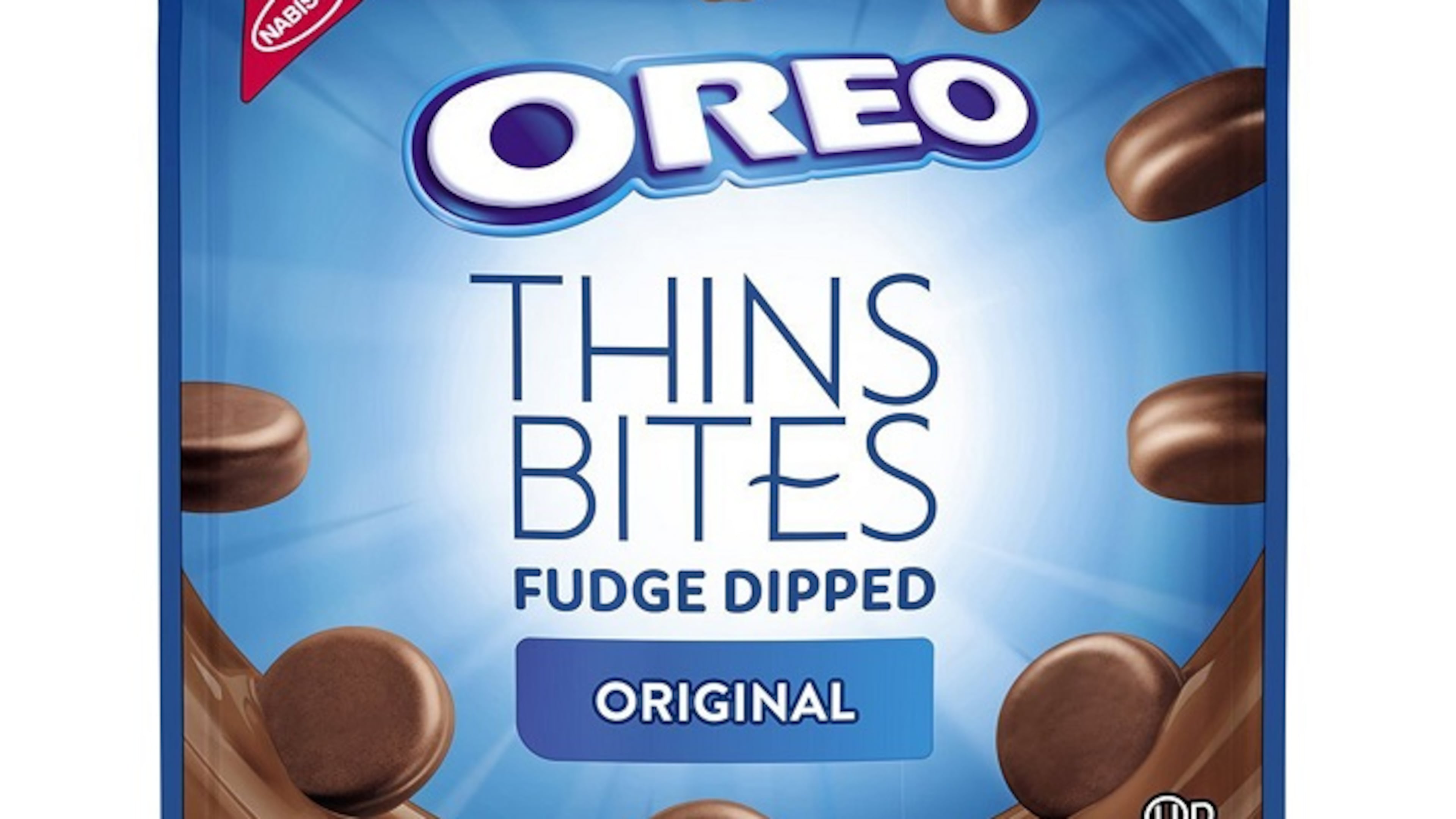 Fudge-Dipped Oreo Thin Bites bumps up the ratio of chocolate to cookie. (Courtesy Amazon)