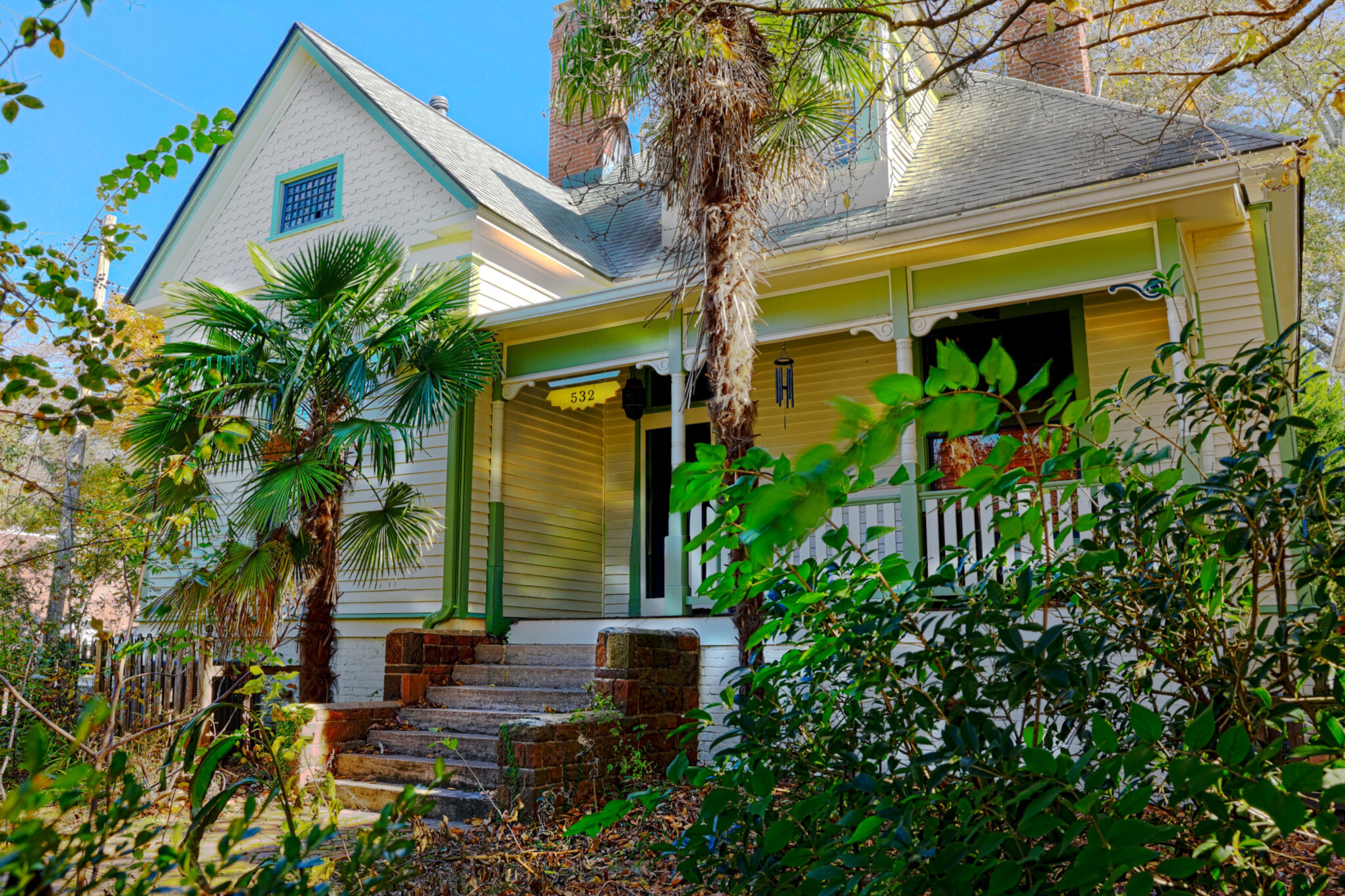 532 Boulevard SE is another home on this year’s Grant Park Candlelight Tour of Homes. As legend tells it, a glass structure that sits beside the main home was built to house a domestic squirrel. (Courtesy of Grant Park Candlelight Tour of Homes)