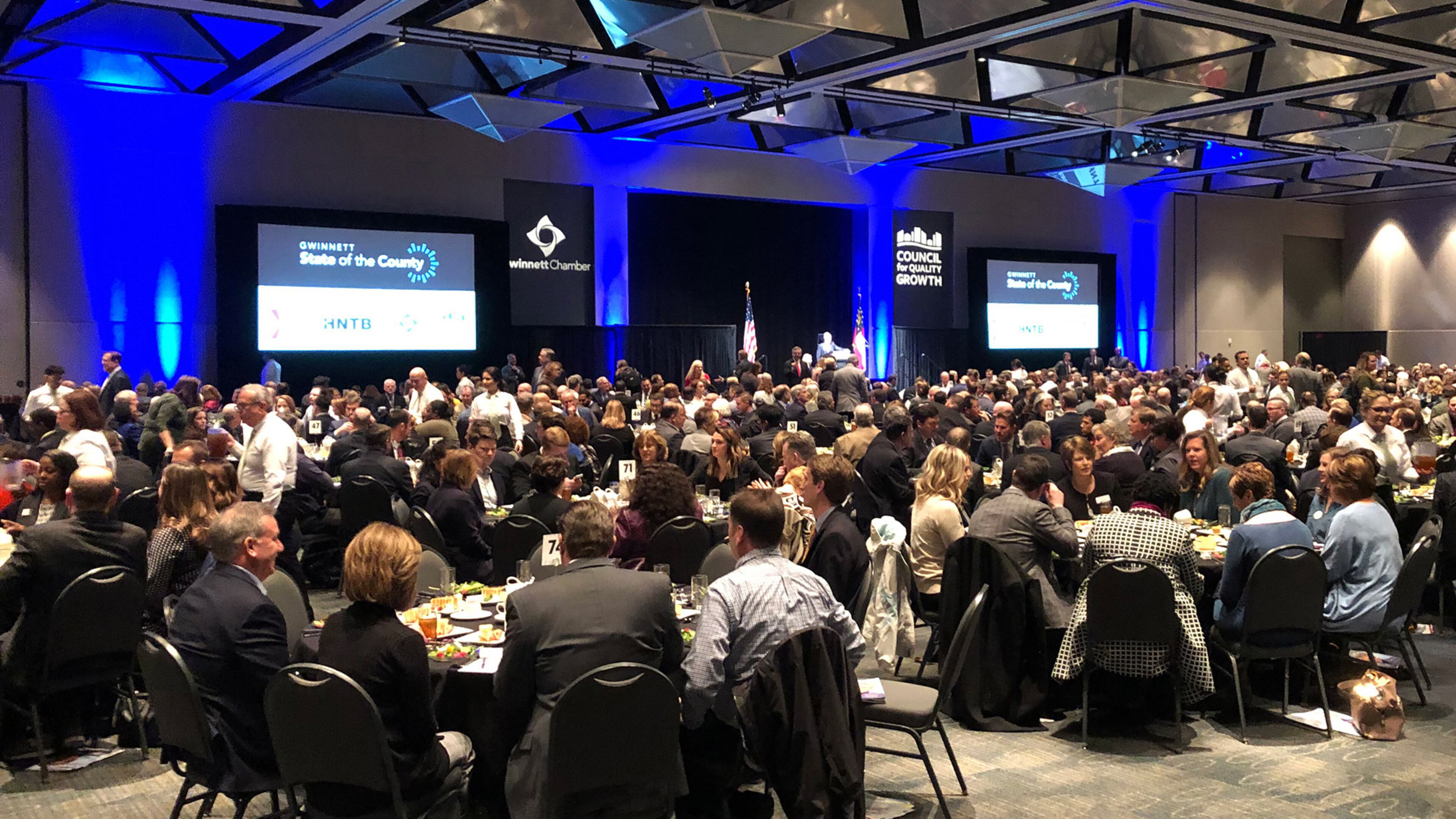 Gwinnett County Board of Commissioners Chairman Charlotte Nash will speak at the annual Gwinnett State of the County Address 11:30 a.m. to 1:15 p.m. Feb. 12 at Infinite Energy Forum. (Courtesy Gwinnett Chamber)