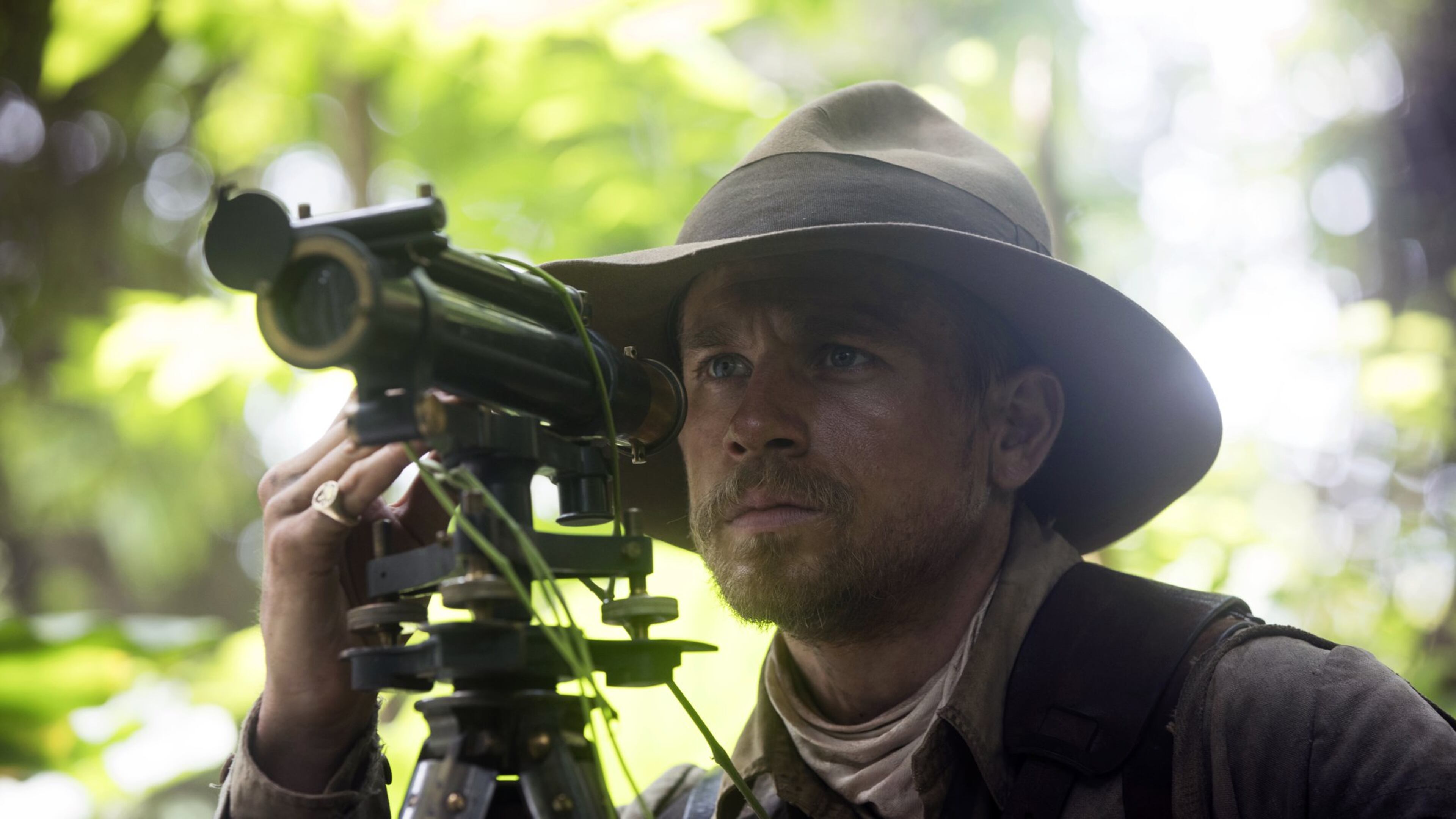 Charlie Hunnam stars as English explorer Percy Fawcett, who mapped the uncharted depths of the Amazon in the early 20th century in “The Lost City of Z.” Contributed by Aidan Monaghan/Amazon Studios/Bleecker Street via AP