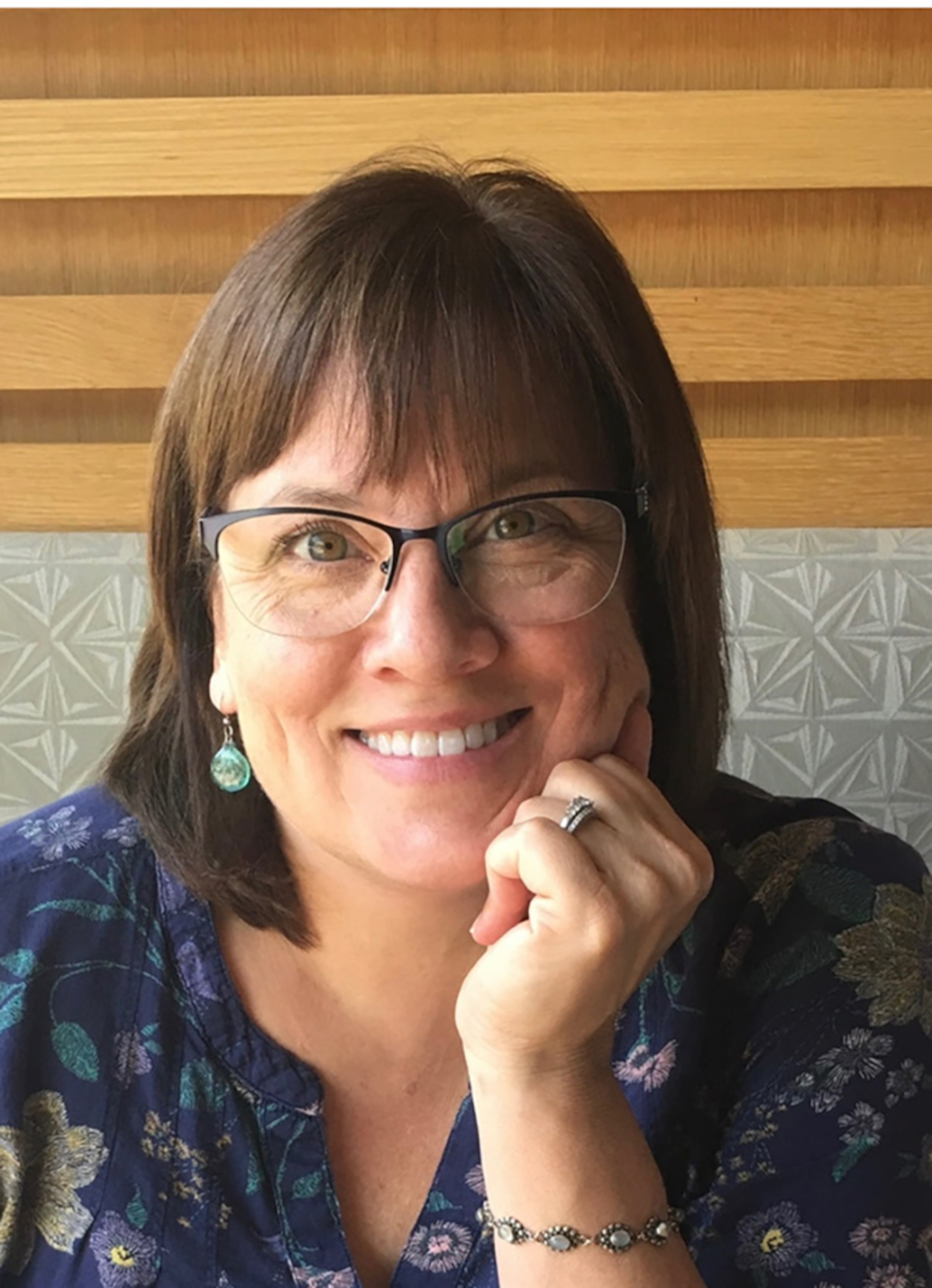 Before
"t was kinda fun and interesting to see what was under all that color," Tere Mascali said.
Photo courtesy of Tere Mascali