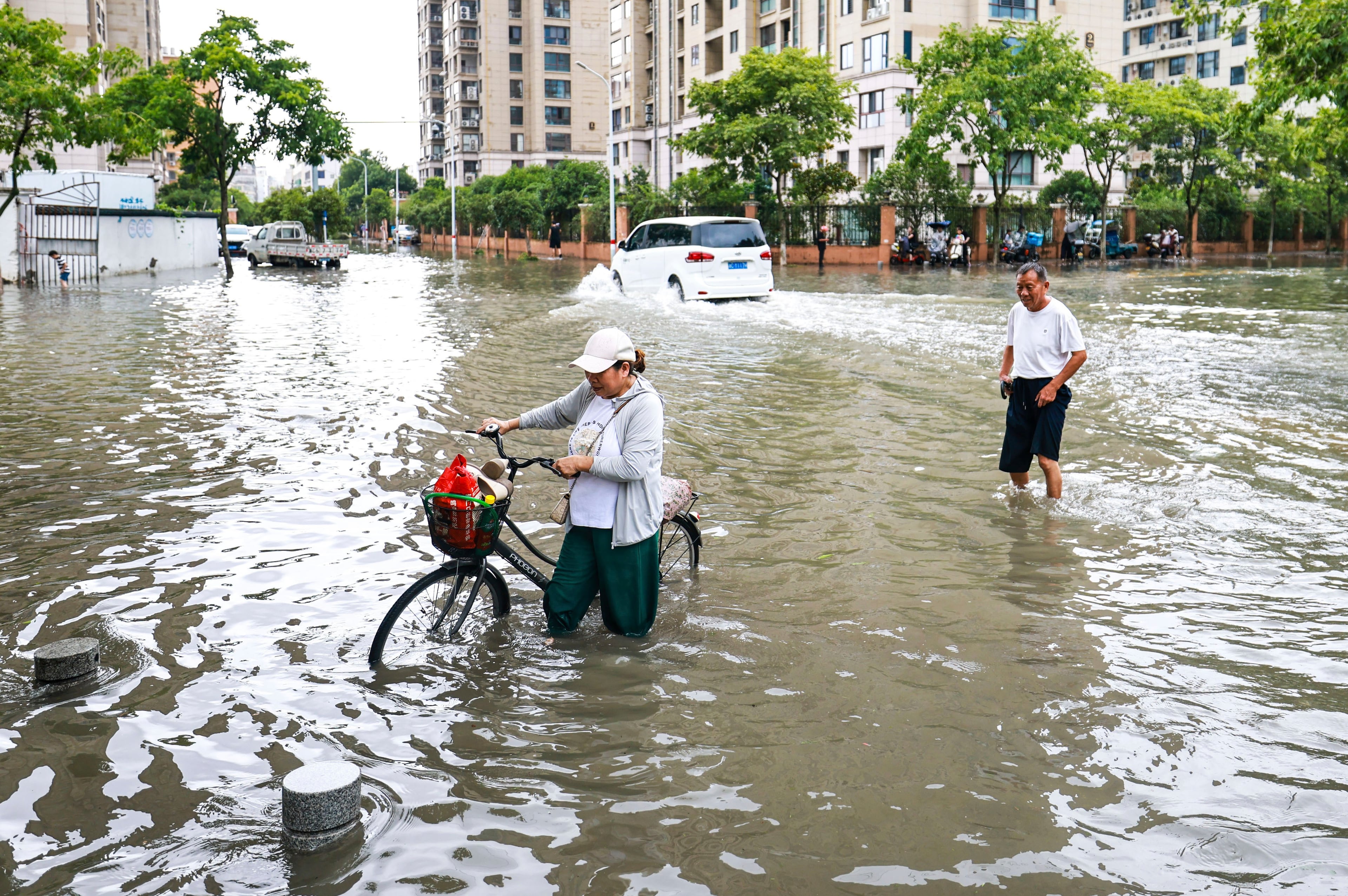 China Asia Storms