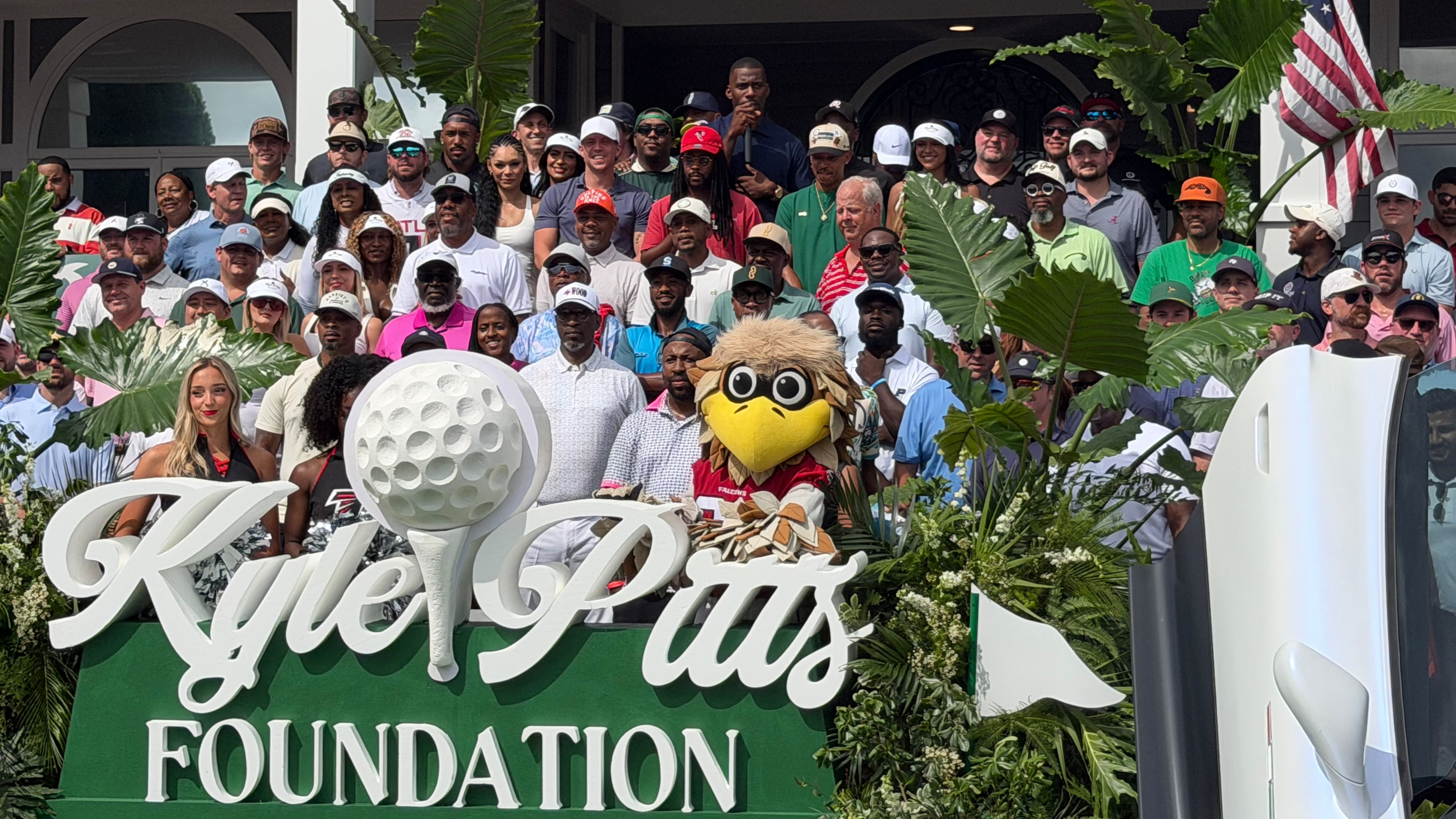 The Kyle Pitts Foundation holds its fifth annual charity golf tournament Tuesday, July 21, 2026, at the Legends course at Chateau Elan in Braselton. (Daniel Flick/AJC)
