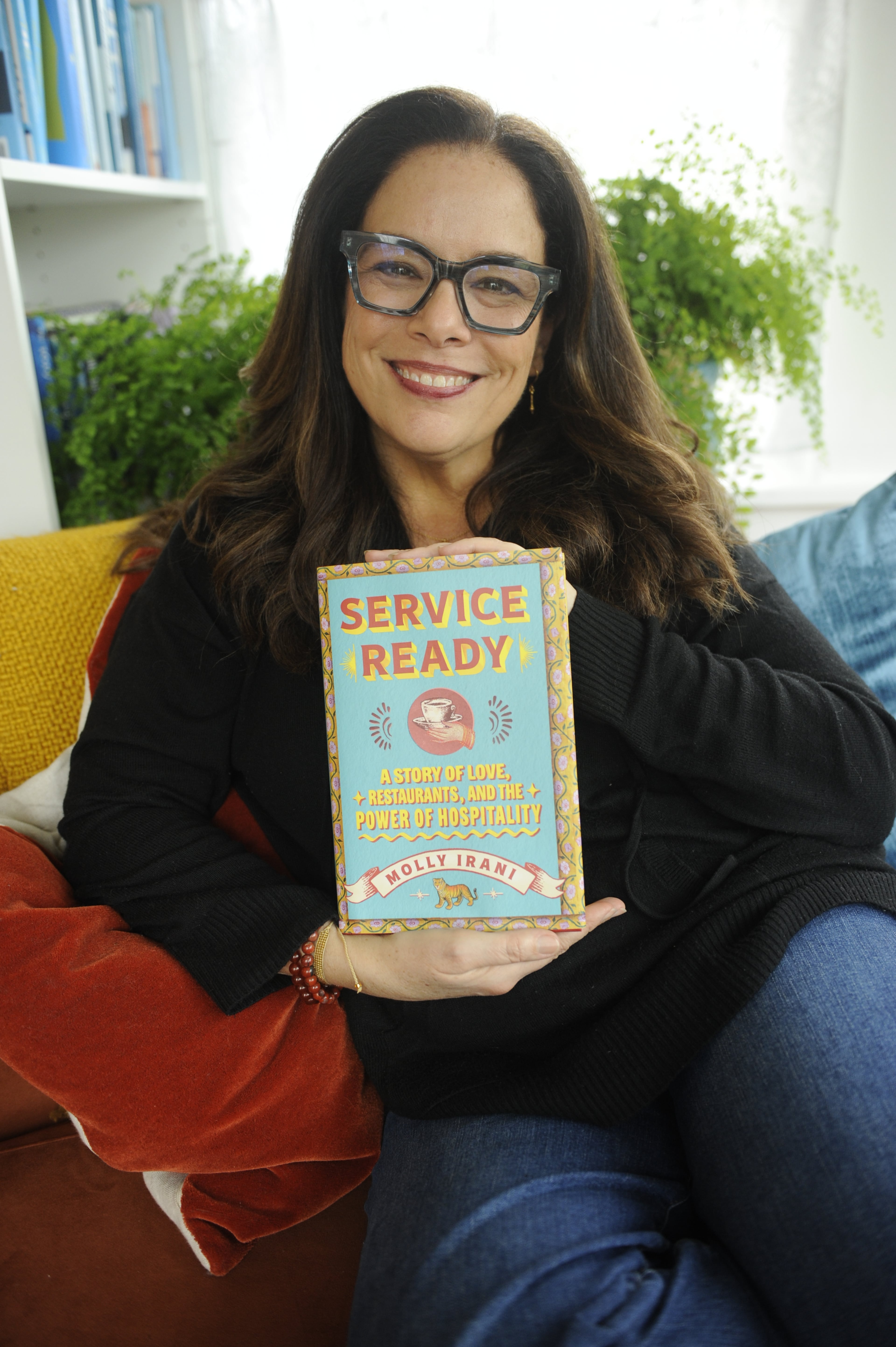 Molly Irani, co-founder of Chai Pani, will be signing her book "Service Ready" at the Decatur restaurant this week. (Courtesy of Chai Pani)