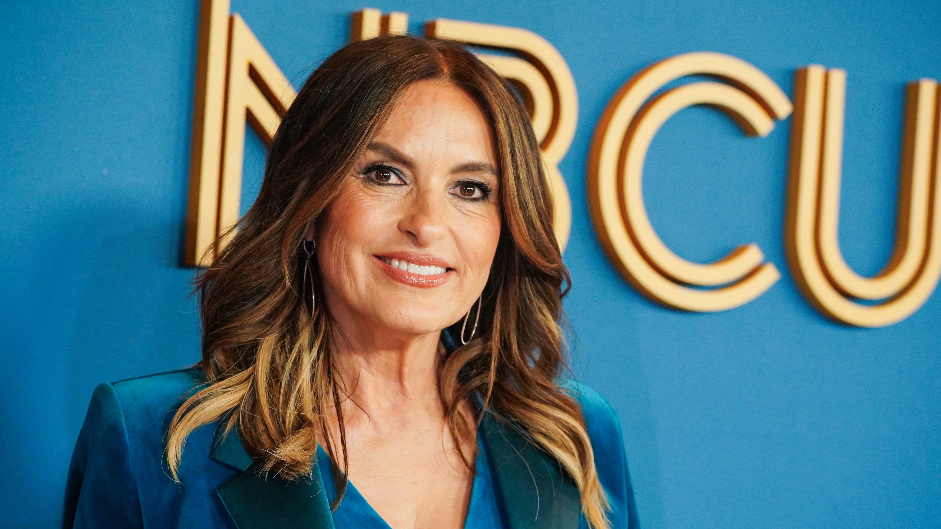 FILE -Mariska Hargitay appears at the NBCUniversal Emmy Luncheon in Beverly Hill, Calif., on April 22, 2026. (Photo by Jordan Strauss/Invision/AP, File)