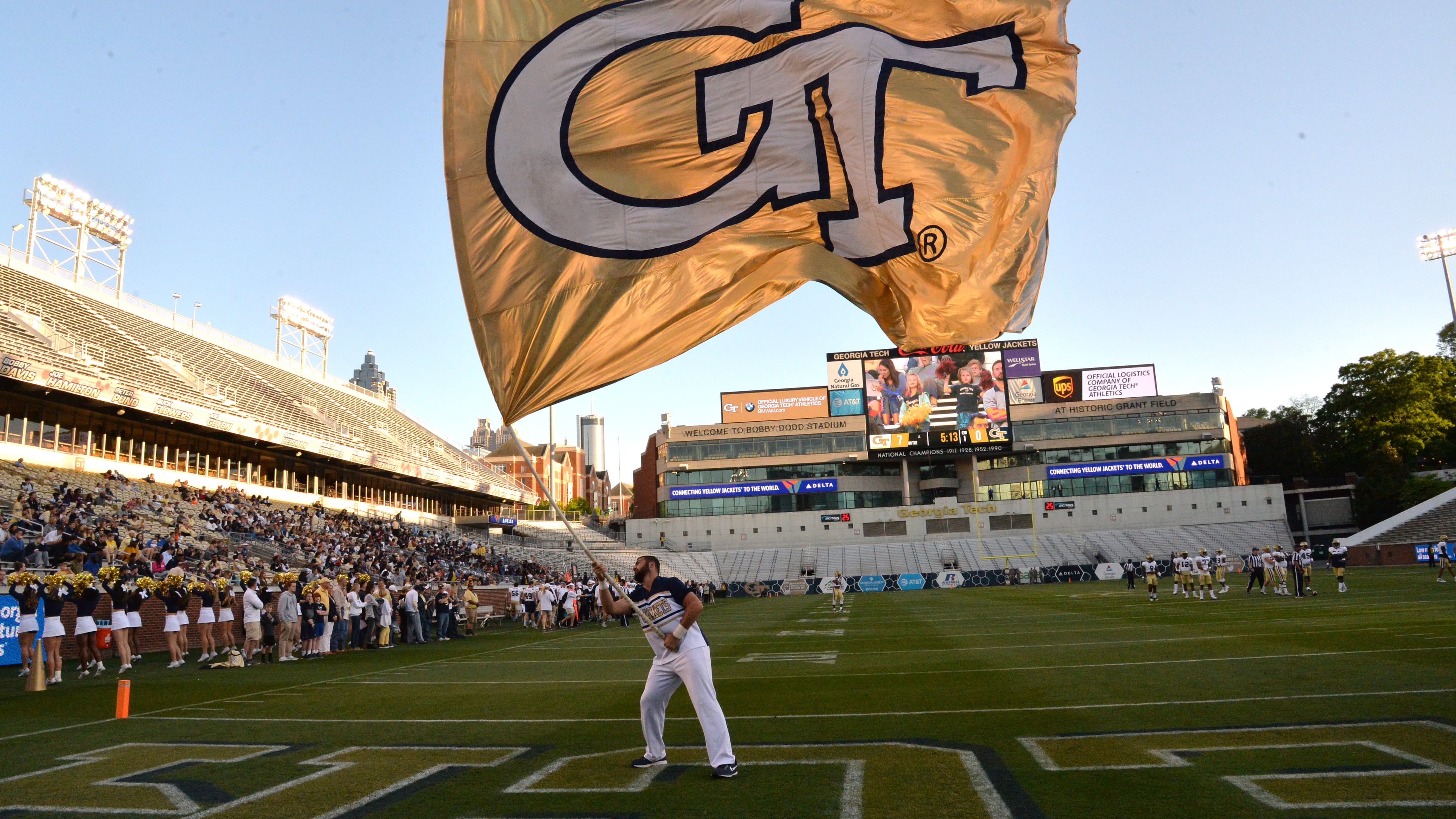 Georgia Tech's last spring game was held Friday, April 20, 2018. HYOSUB SHIN / HSHIN@AJC.COM