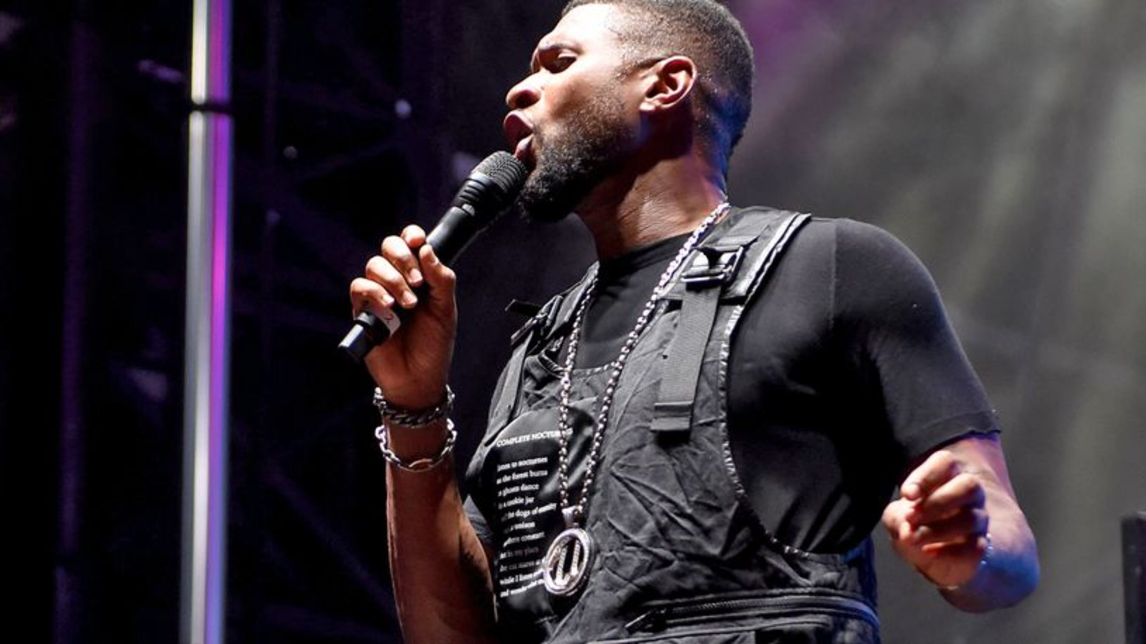 Usher performs at One Musicfest in 2019. The Atlanta singer kicks off a Las Vegas residency in summer 2021. RYON HORNE/RHORNE@AJC.COM