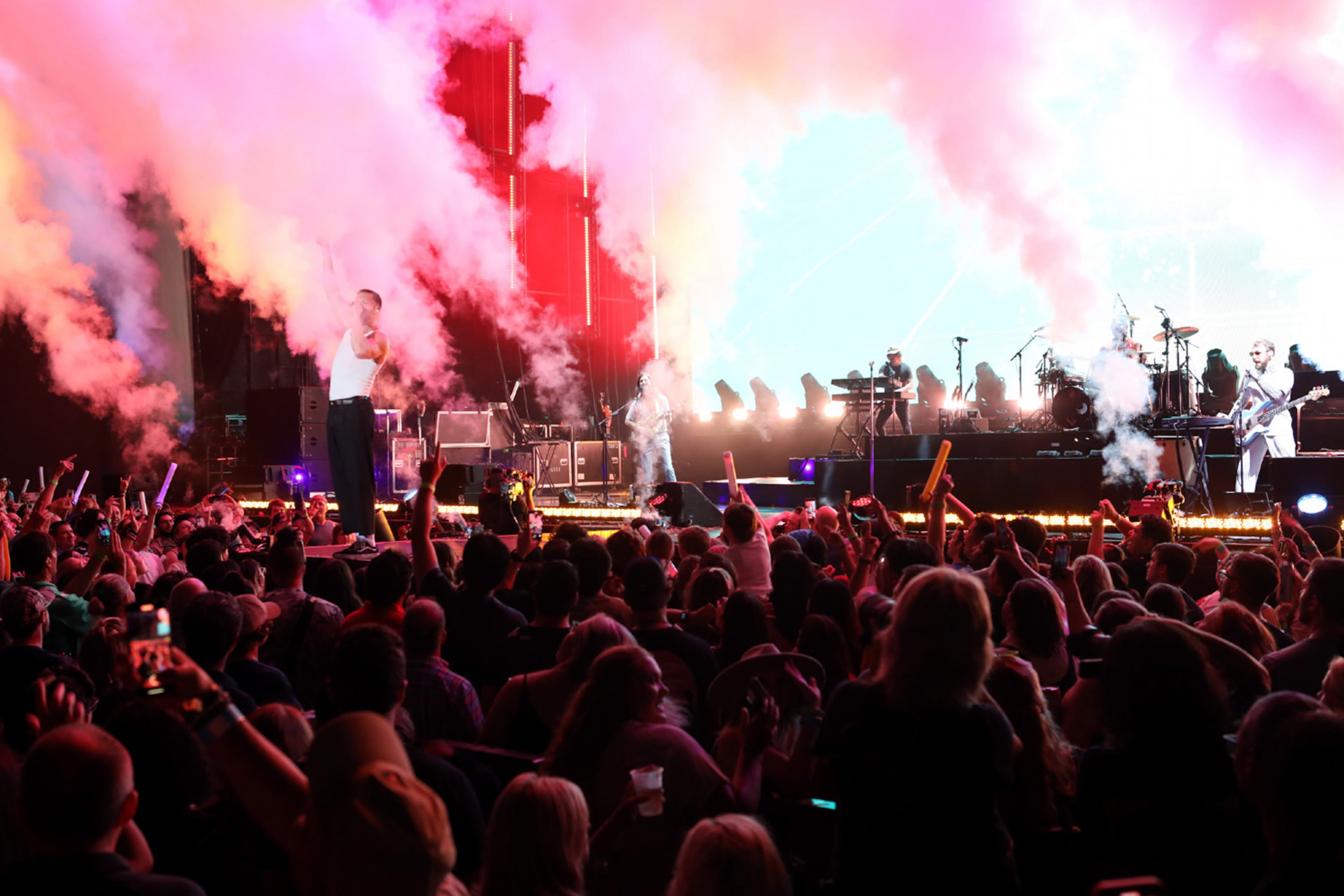 Imagine Dragons rocked Lakewood Amphitheatre on Tuesday, August 30, 2022 on their Mercury Tour. Macklemore opened the show.
Robb Cohen for the Atlanta Journal-Constitution