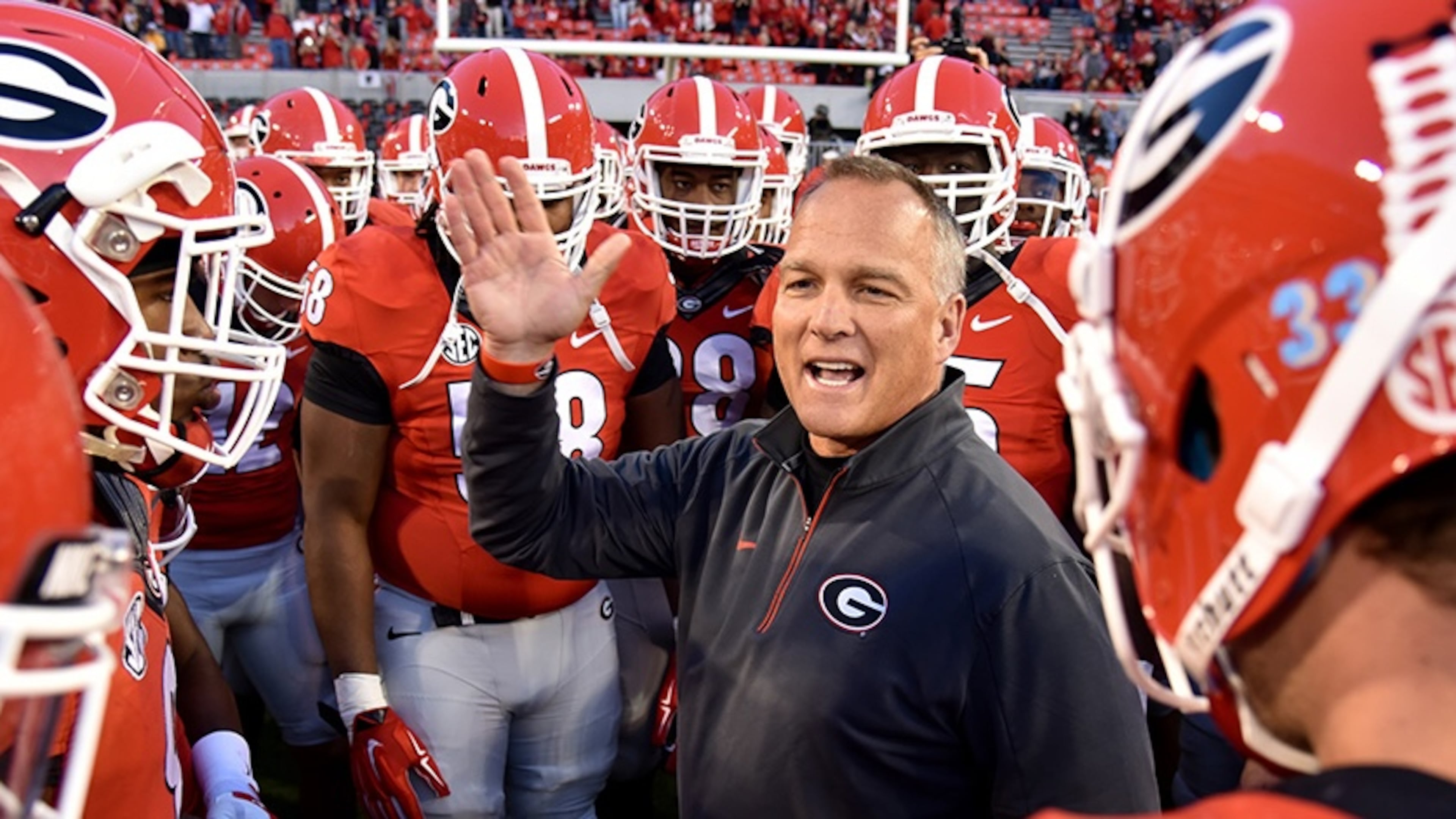 The first decade of the Junkyard Blawg was during the Mark Richt era at UGA. (AJC file)