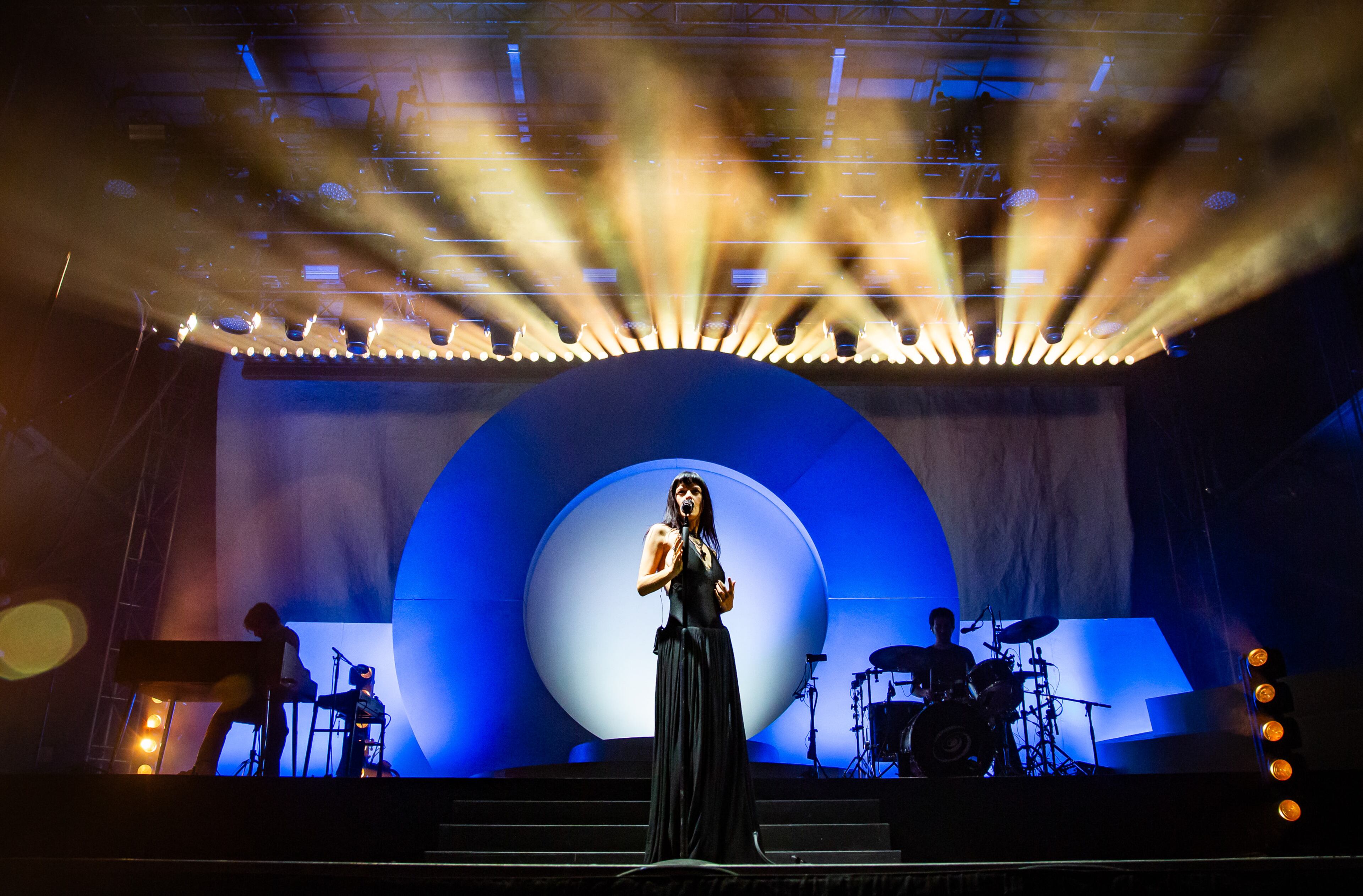 The Marias perform during Shaky Knees on Friday, Sept. 19, 2025, at Piedmont Park in Atlanta. (Ryan Fleisher for the AJC)