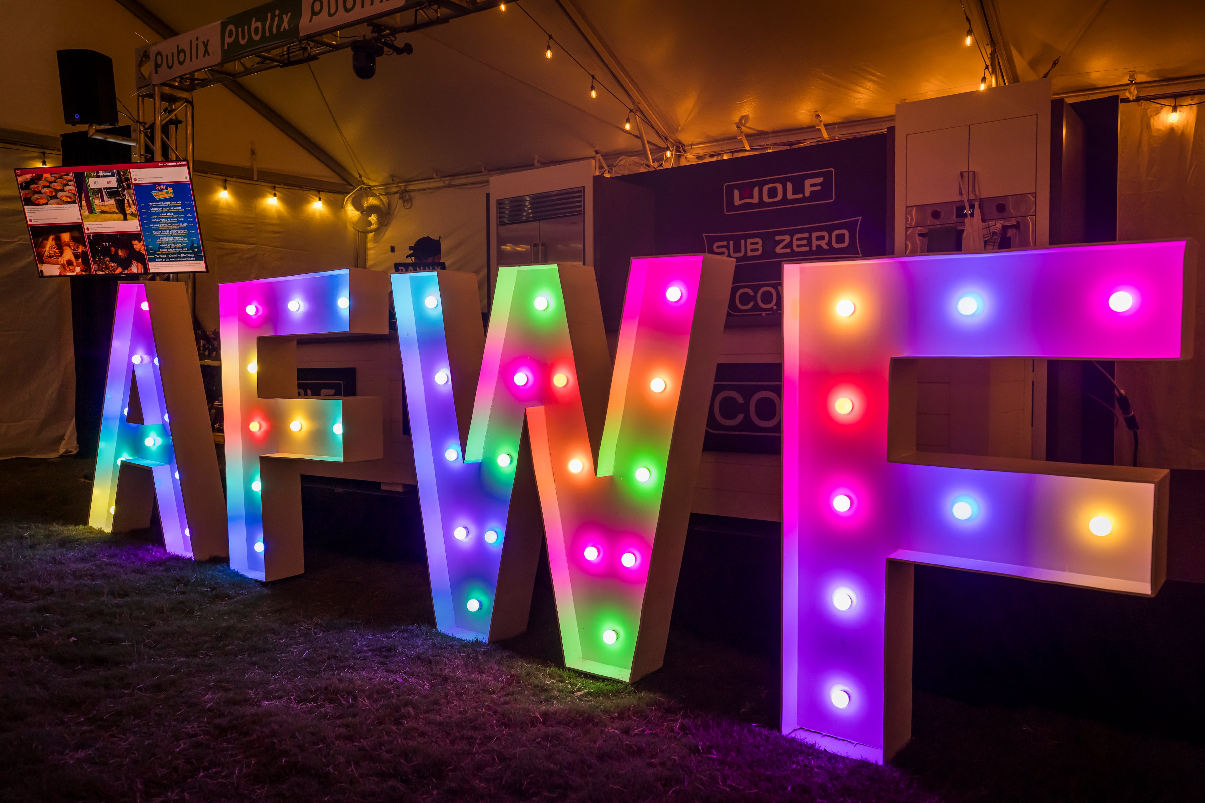 AFWF Tasting Tents, Friday (2024). (Credit: Raftermen Photography, courtesy of Atlanta Food & Wine Festival)