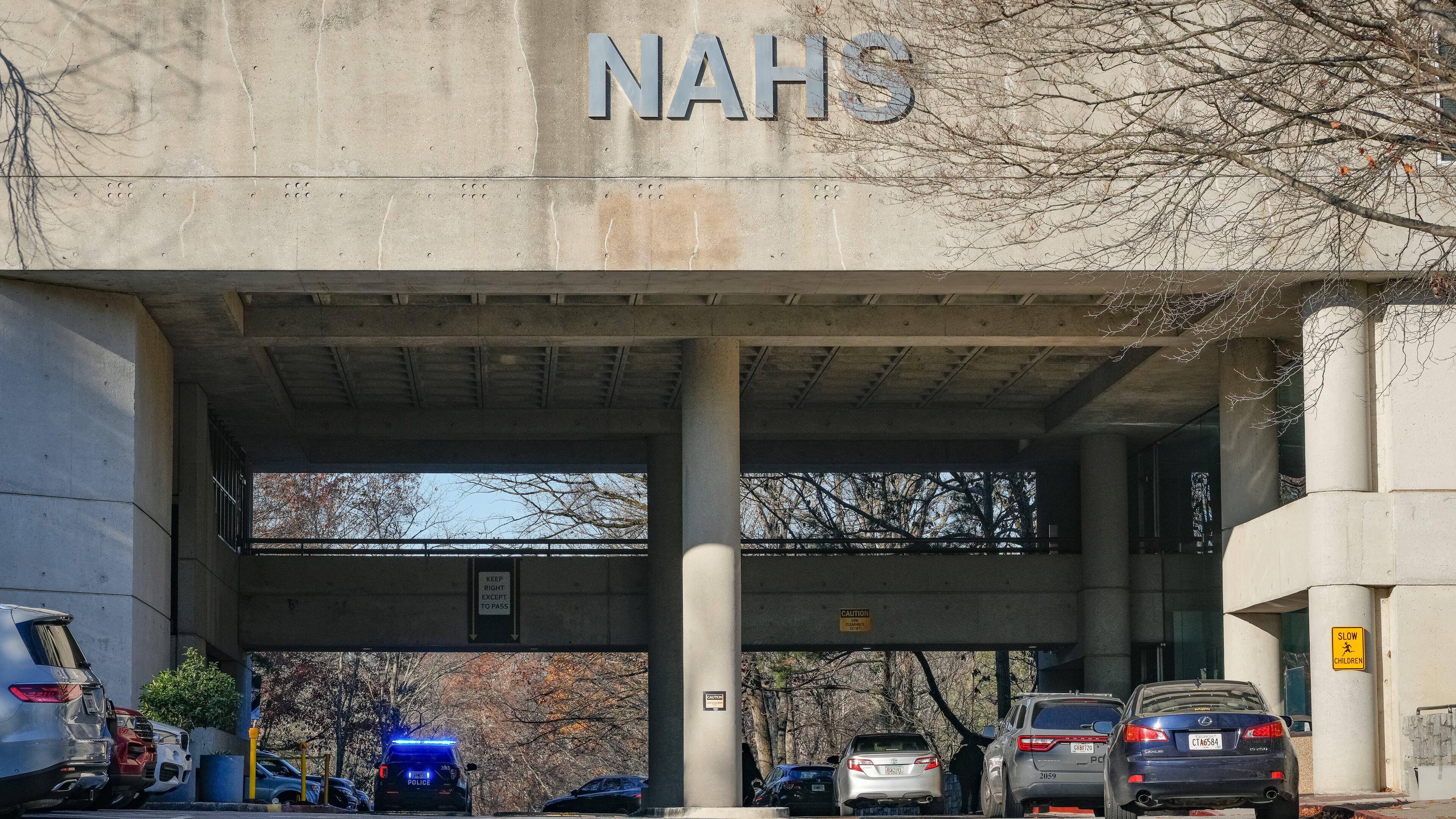 Police responded to North Atlanta High School on Friday after a student was injured in a fight with another student, the school district said. (Ben Hendren for The Atlanta Journal-Constitution)