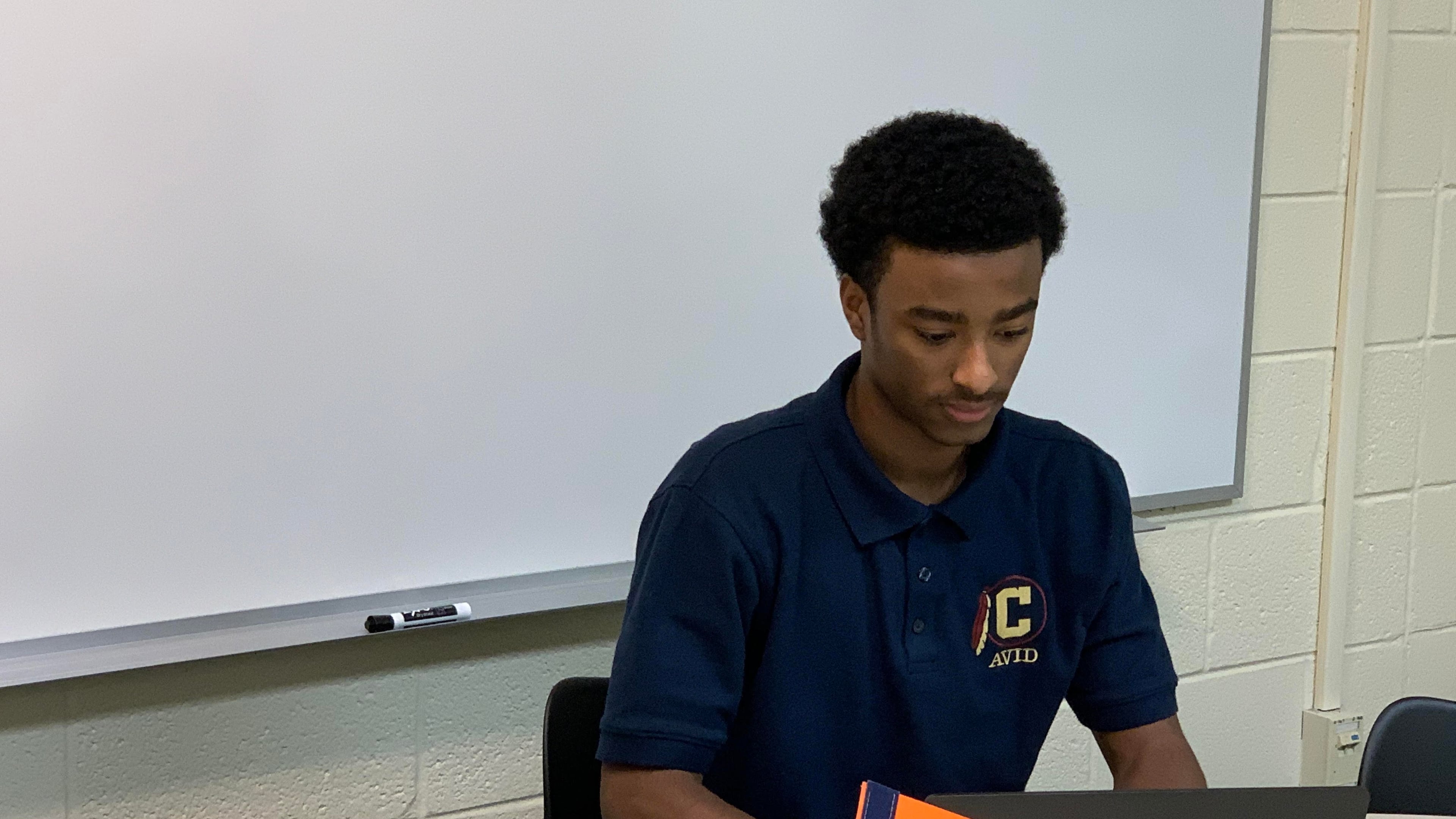Creekside High senior Raymond Brown Jr. is a dual-enrollment student with a new program forged with Clayton State University.