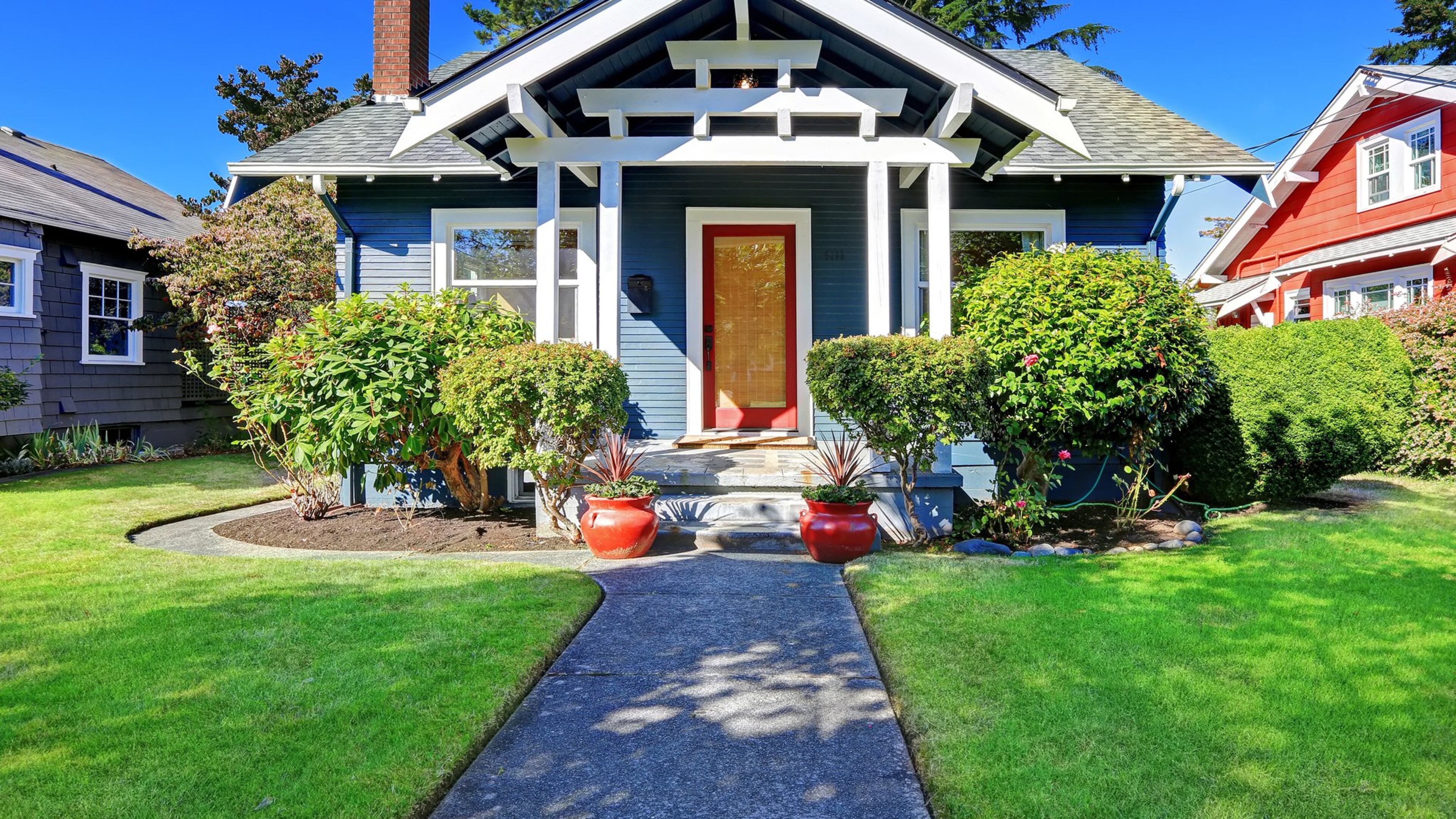 A fresh pop of color at the front door can change the entire feel of your home. (Dreamstime)