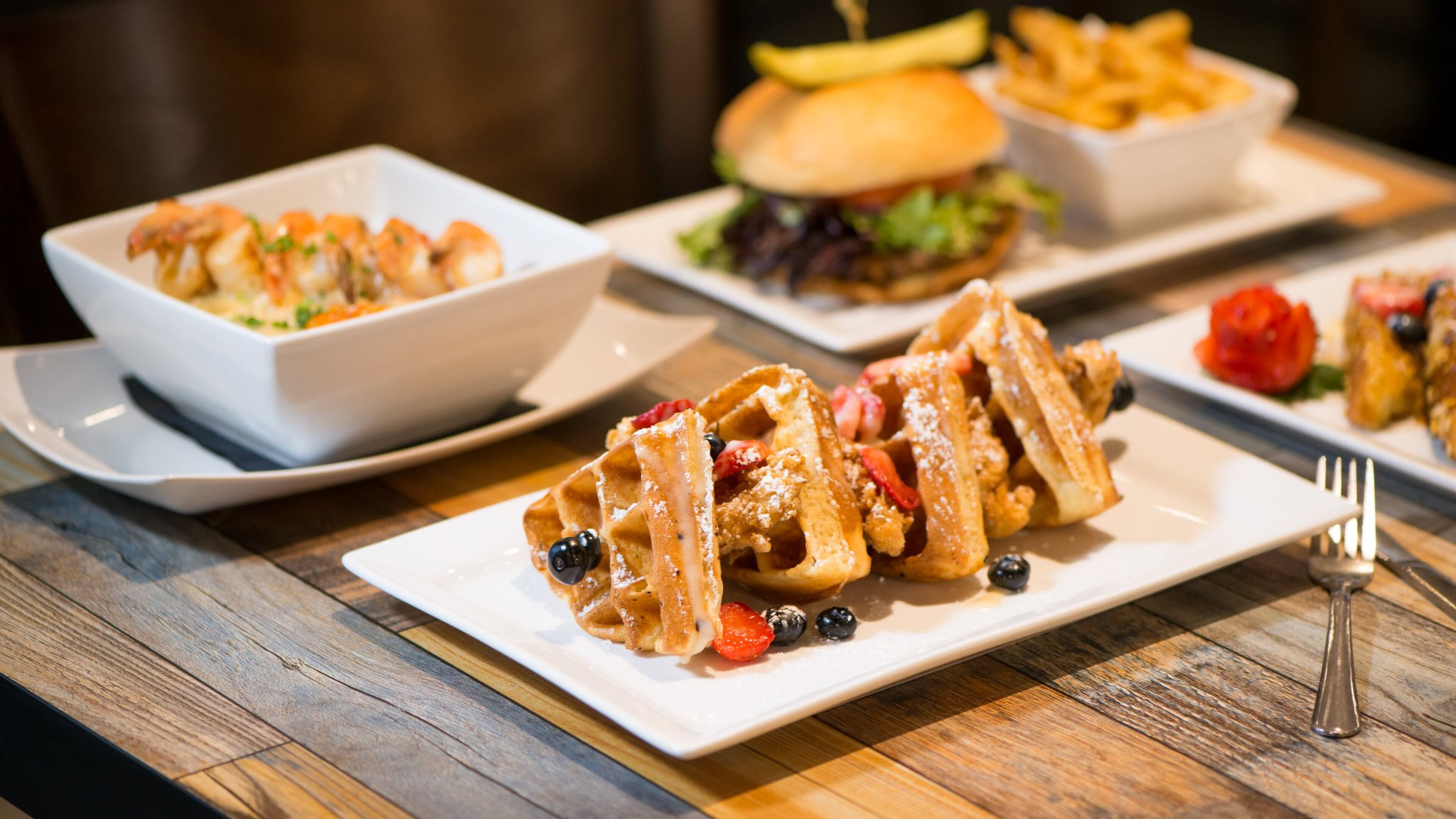 Gocha's Breakfast Bar Signature Selections. Photo credit- Mia Yakel.