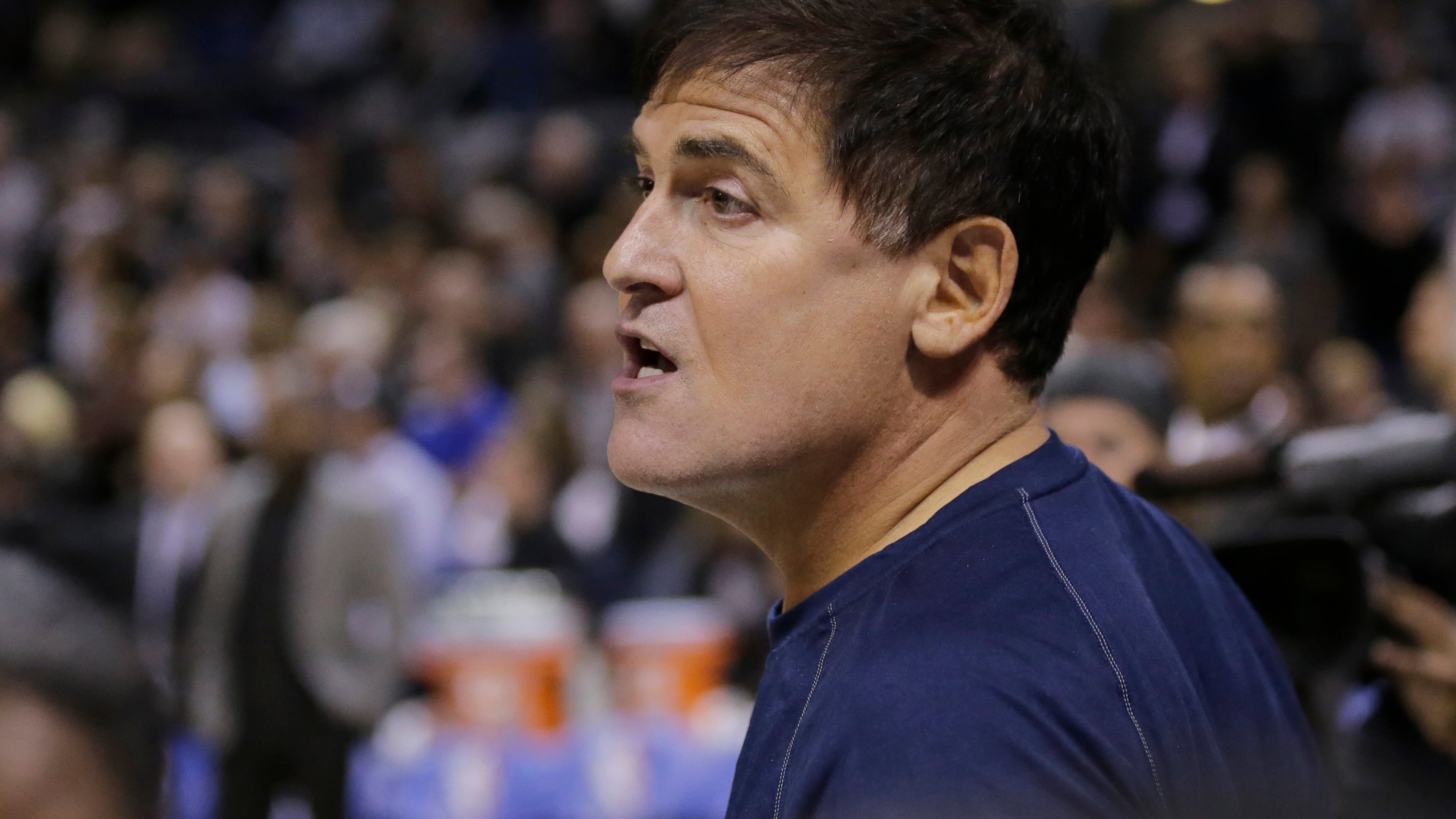 Dallas Mavericks owner Mark Cuban is on the TV panel of investors for the ABCs show “Shark Tank.” ERIC GAY / AP