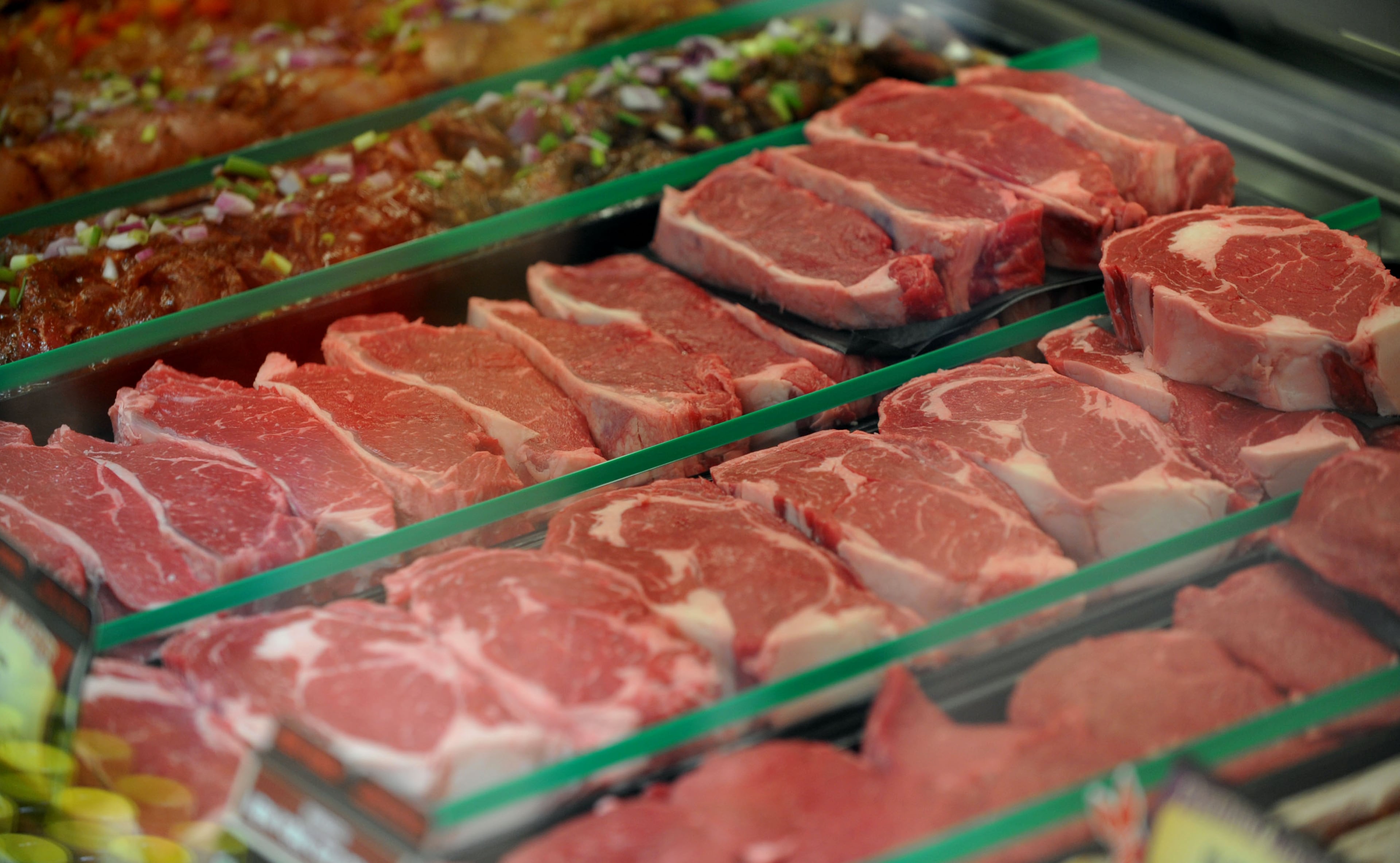 Fresh-cut meats are available at the in-house butcher shop at Sprouts Farmers Market in Lawrenceville. The store is the first of four opening in the metro Atlanta area in 2014.