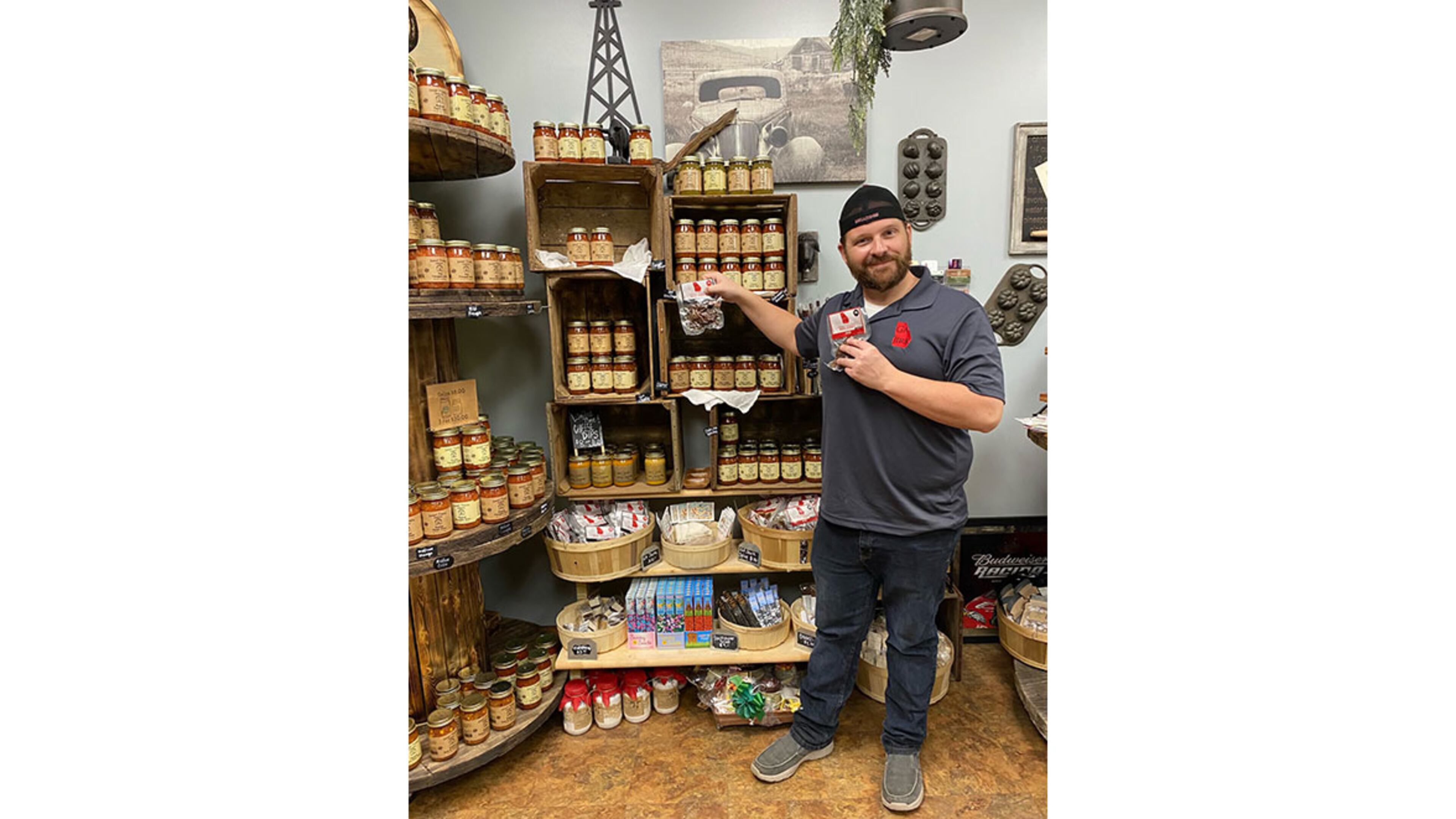 Kevin Cole turned a family project into GA Jerk, producing two varieties of beef jerky in Barnesville, Ga.
(Courtesy of GA Jerk)