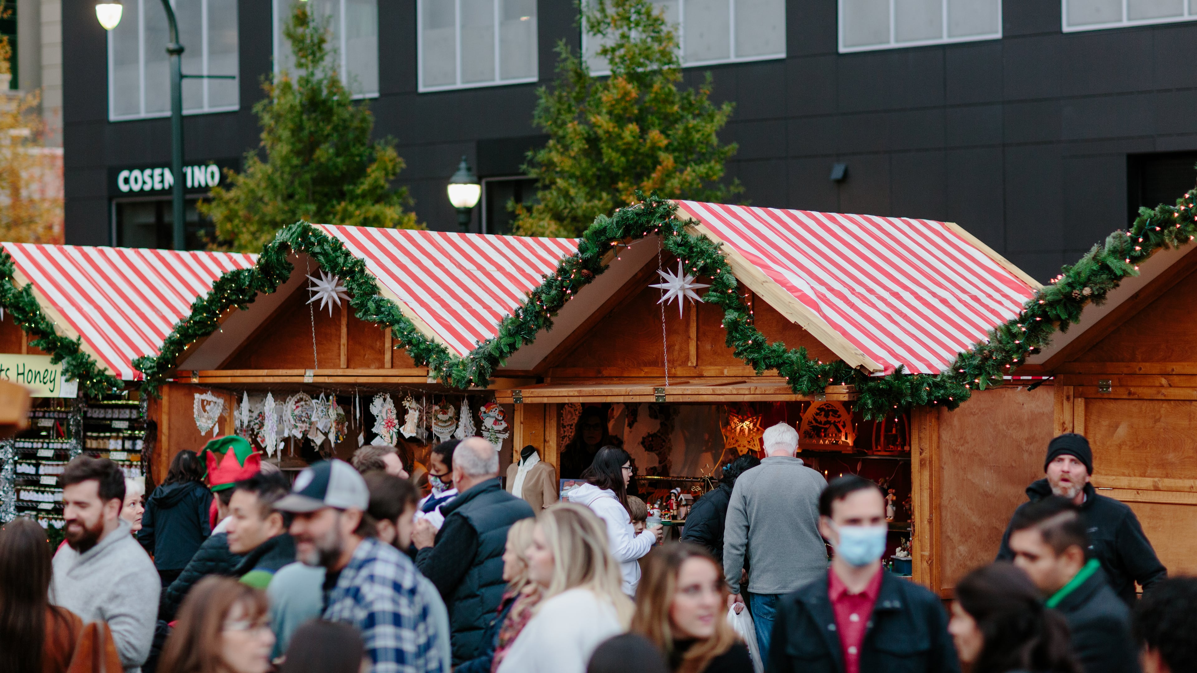 The German Christkindl Market is open to the public from Friday, November 25, 2022 through Saturday, December 24, 2022.