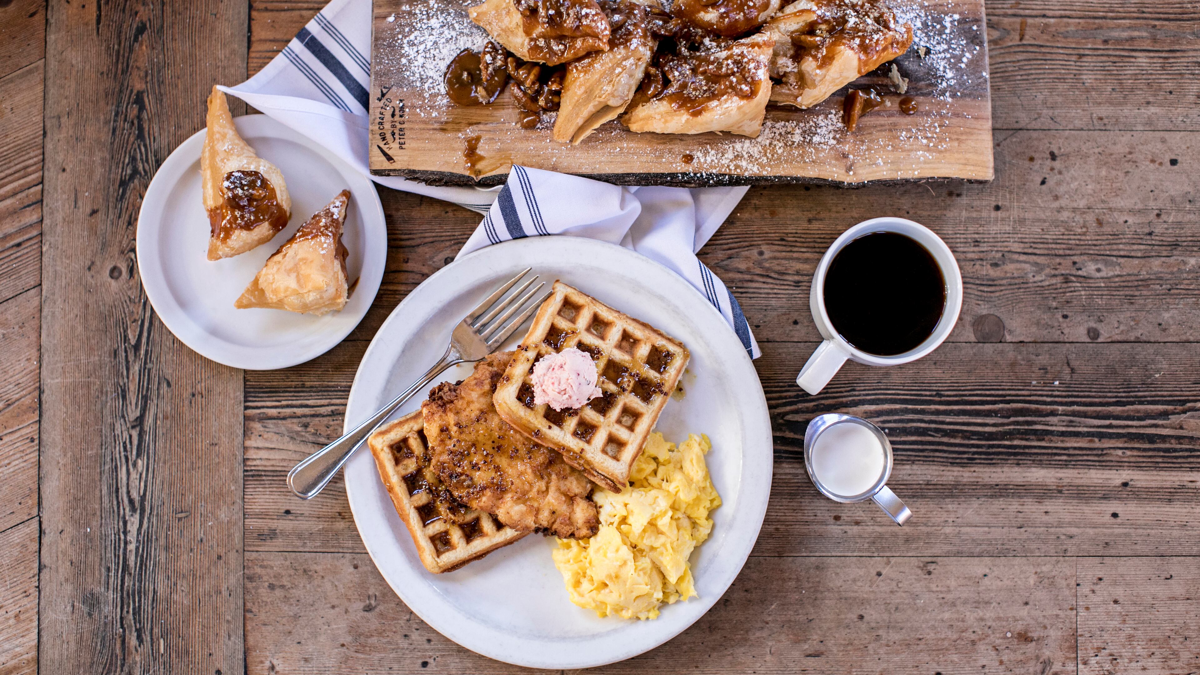 Milton's Cuisine & Cocktails will feature a $32 prix fixe menu for Easter brunch with plenty of options, including sticky toffee pecan beignets. Photo by Heidi Geldhauser