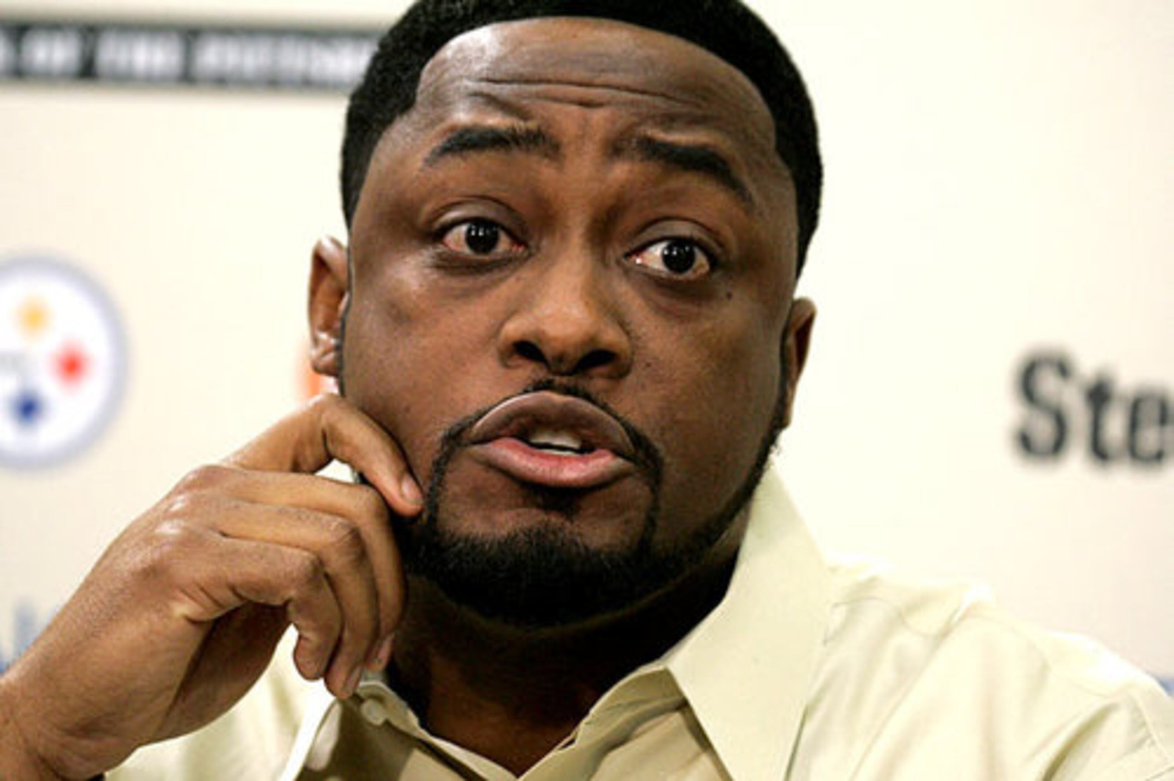 STEELERS HEAD COACH MIKE TOMLIN - Tomlin, 36, is married with two sons and a daughter.