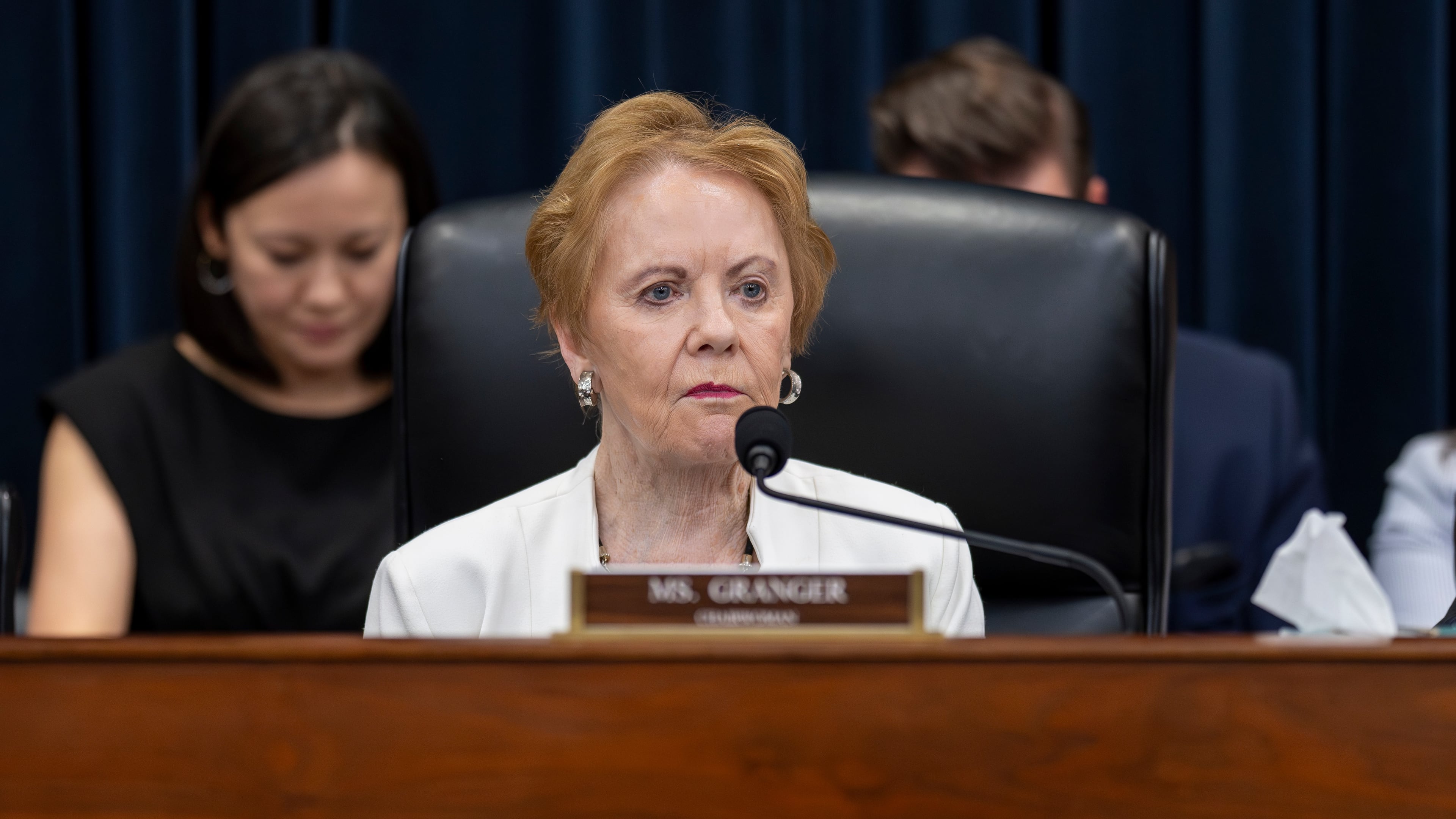 FILE - House Appropriations Committee Chair Kay Granger, R-Texas, and her panel begin work on fiscal 2024 spending bills, at the Capitol in Washington, Wednesday, June 14, 2023. (AP Photo/J. Scott Applewhite, File)