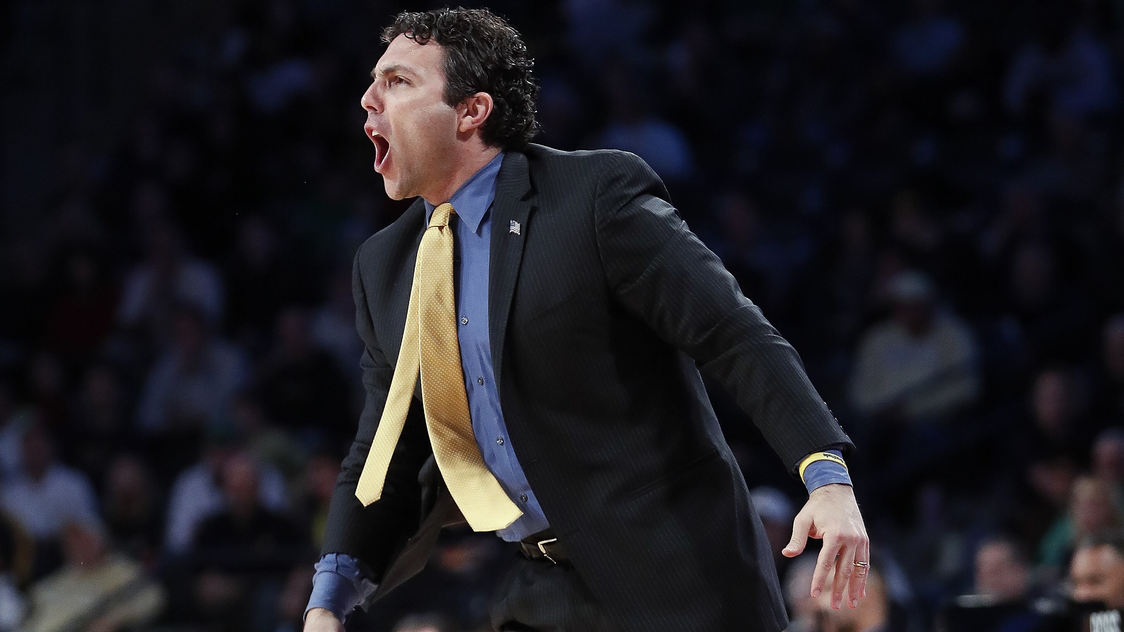 Georgia Tech and coach Josh Pastner fell to N.C. State Tuesday night at McCamish Pavilion. (AP)