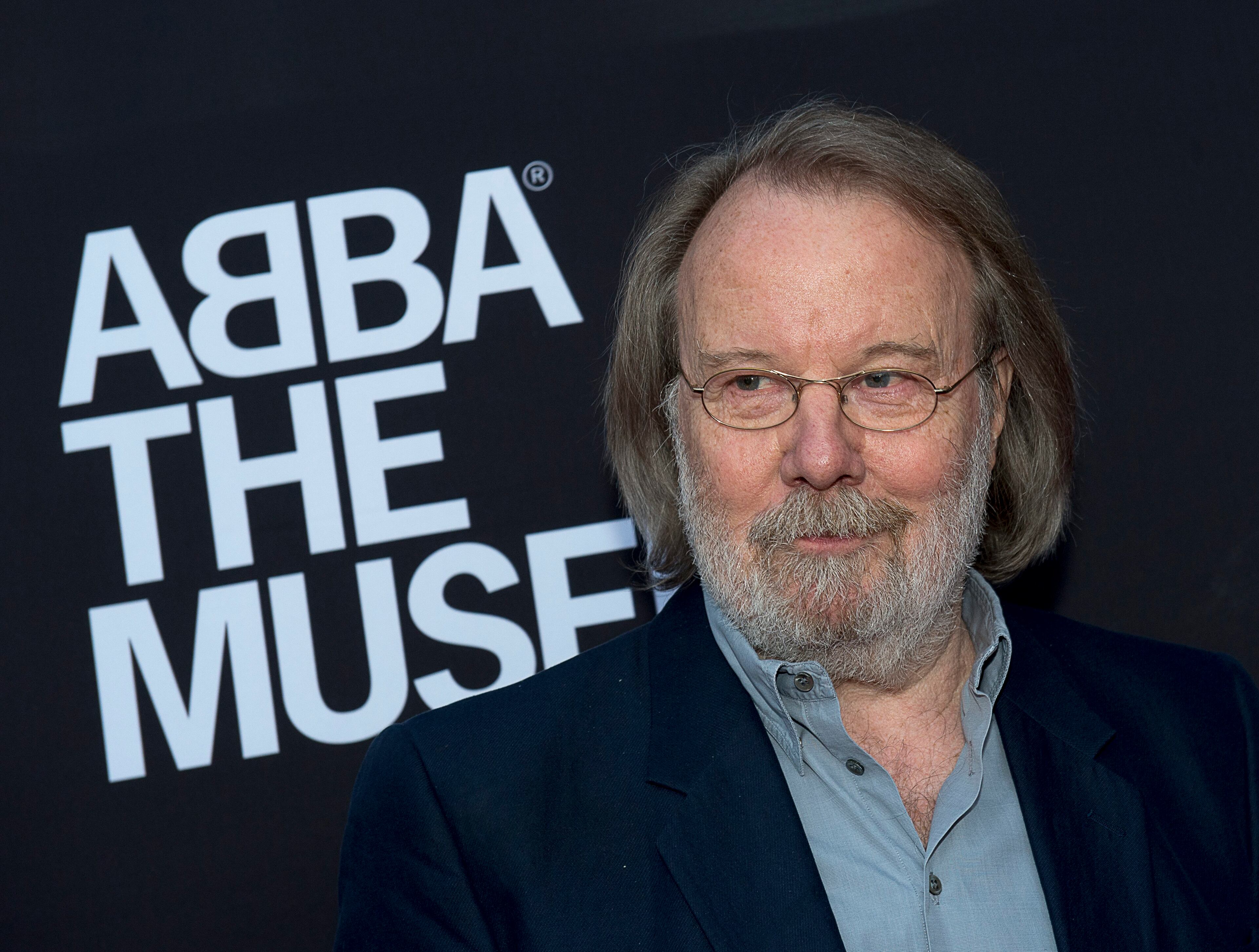 Benny Andersson, former member of legendary Swedish pop group ABBA arrives for the inauguration of 'ABBA The Museum.'