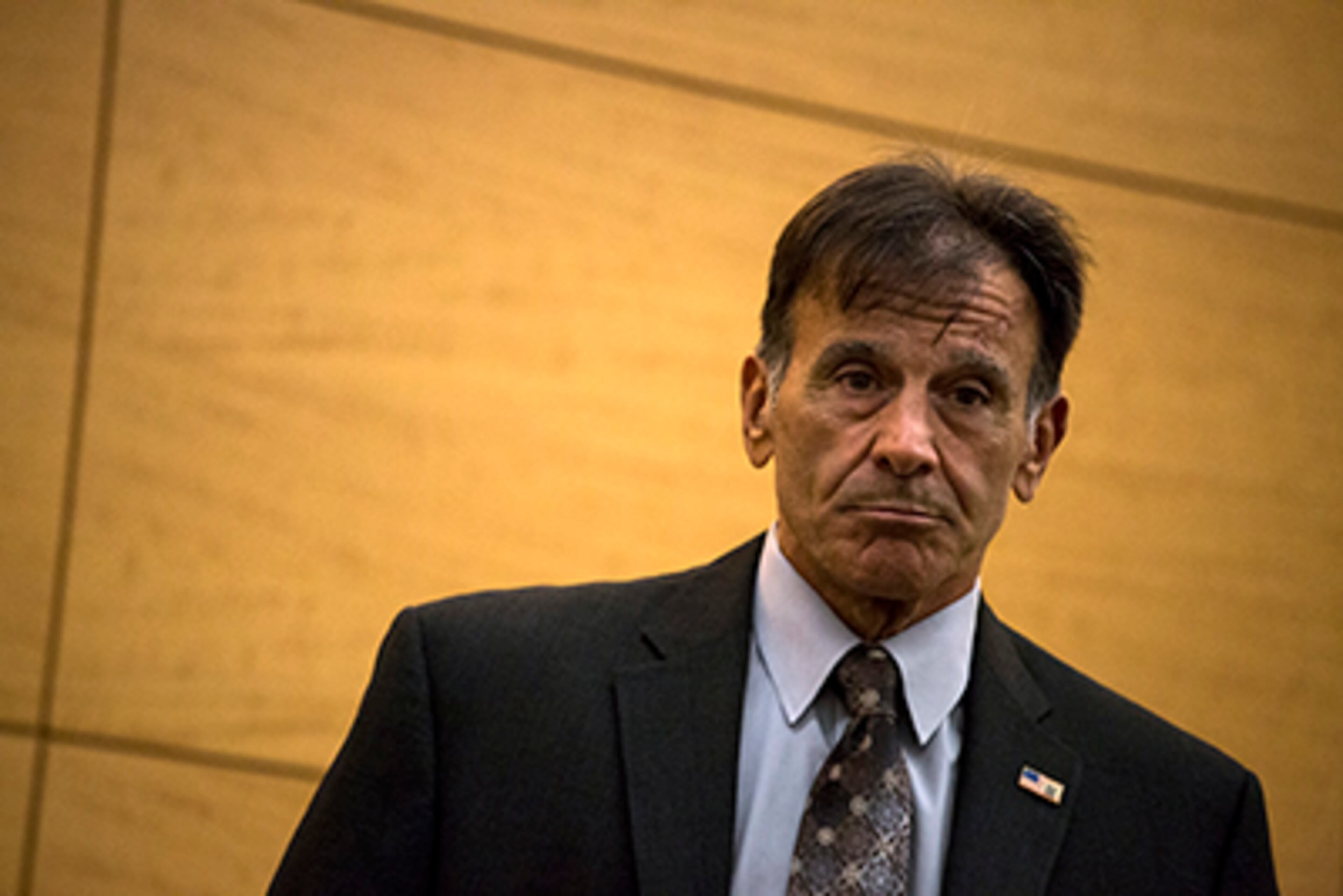 Louis Scarcella, the retired NYPD homicide detective, during a wrongful conviction hearing in Brooklyn in 2015.