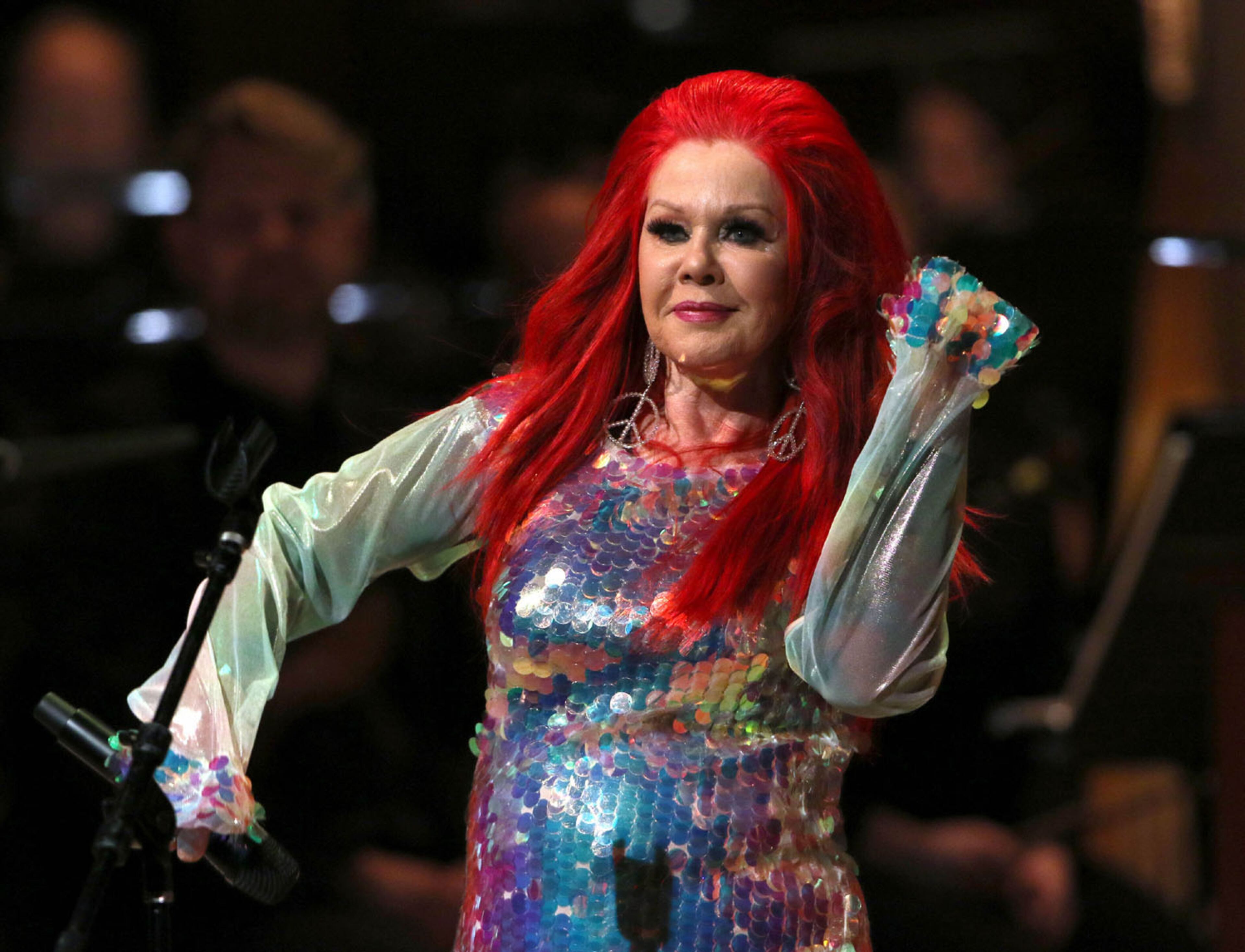 Athens icons The B-52's celebrate their 40th Anniversary tour on the first of two nights at Symphony Hall in Atlanta.Robb Cohen Photography & Video /RobbsPhotos.com