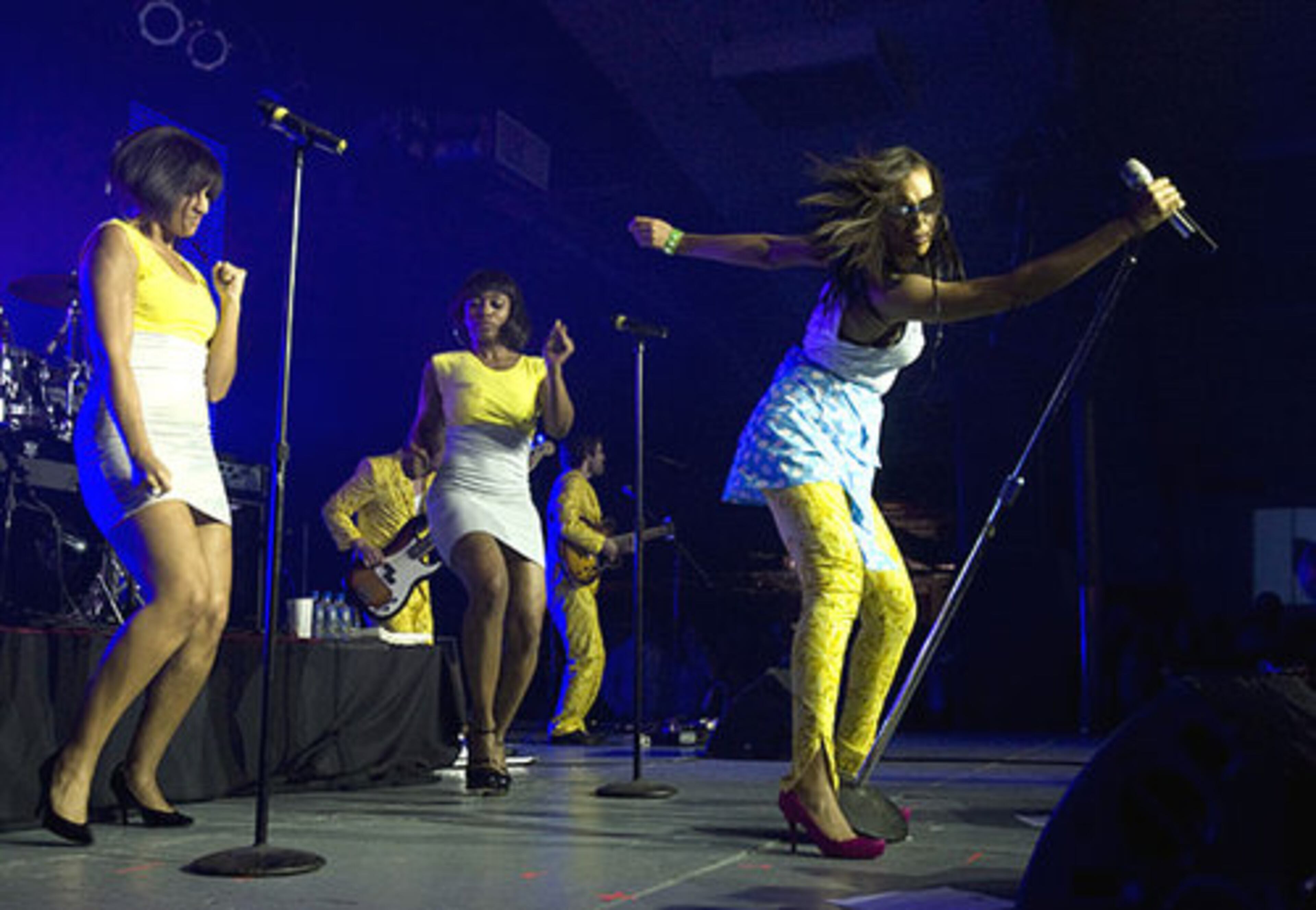 Solange Knowles, who opened for Estelle in Atlanta a week ago, performs during the Perez Hilton party at SXSW.