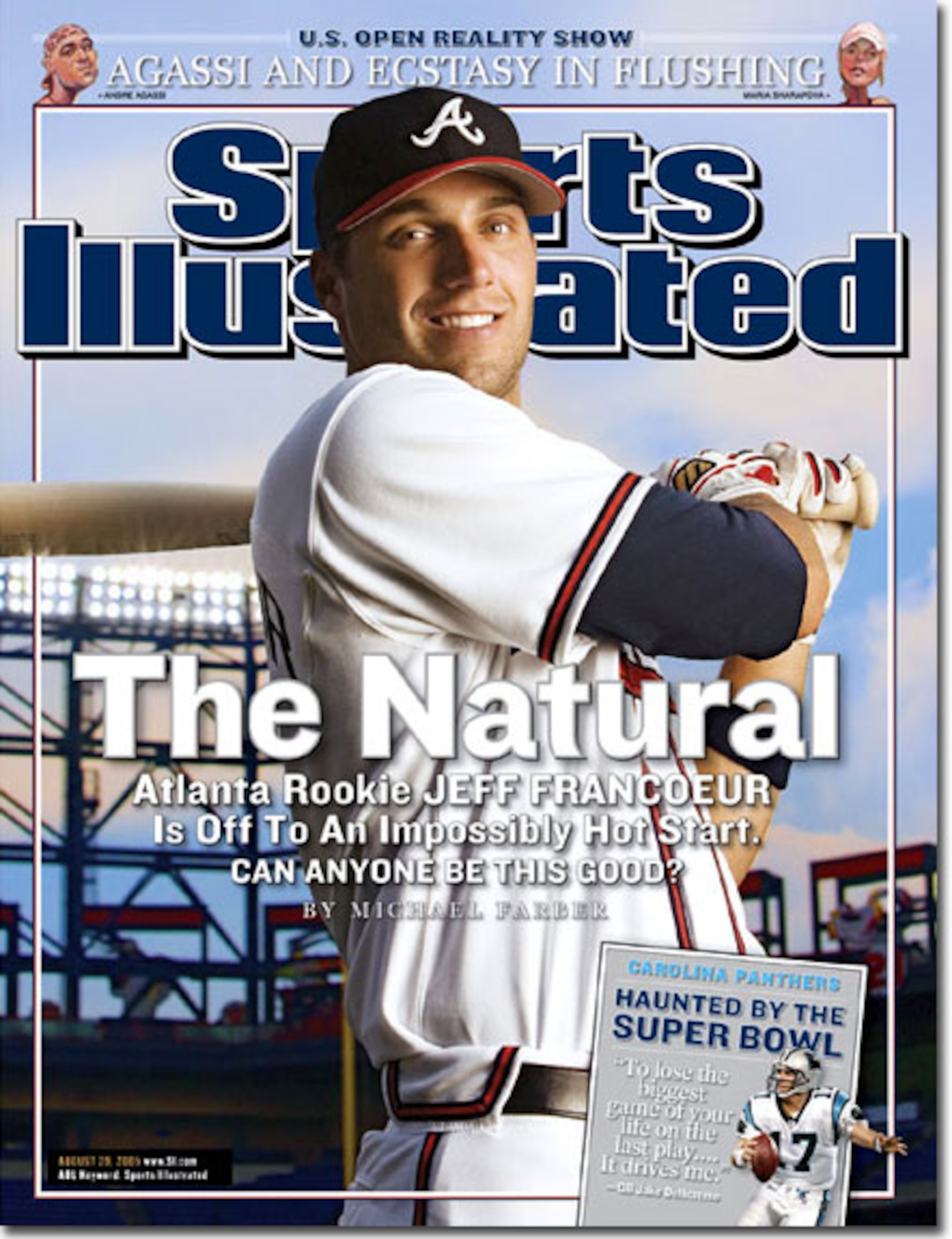 Sports Illustrated cover in 2005, Francoeur’s rookie season with the Braves.
