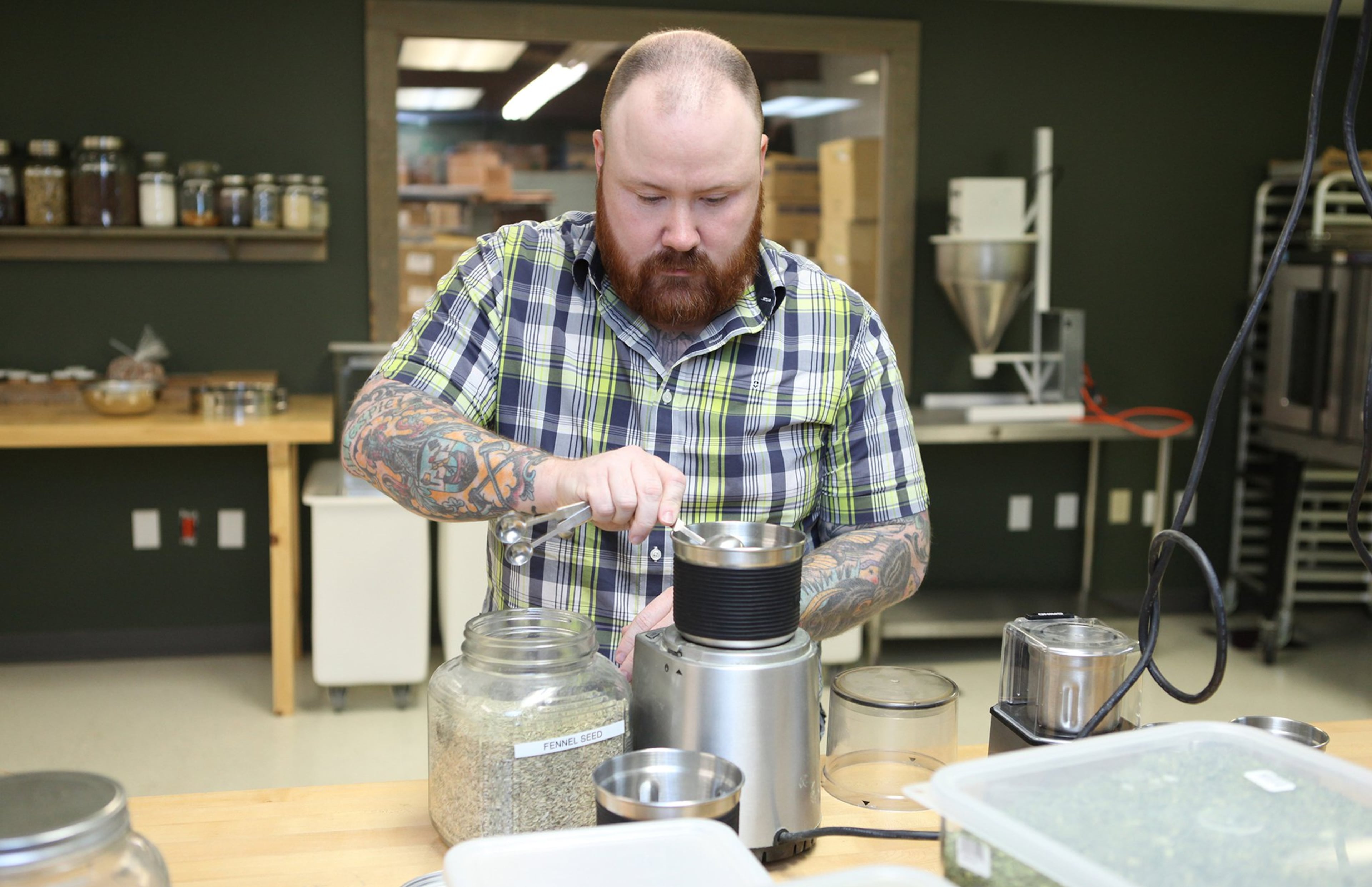 Chef Kevin Gillespie worked with Suzi Sheffield of Beautiful Briny Sea and chef Joey Ward to create his Gunpowder Finishing Salt. CONTRIBUTED BY LIZZIE JOHNSTON