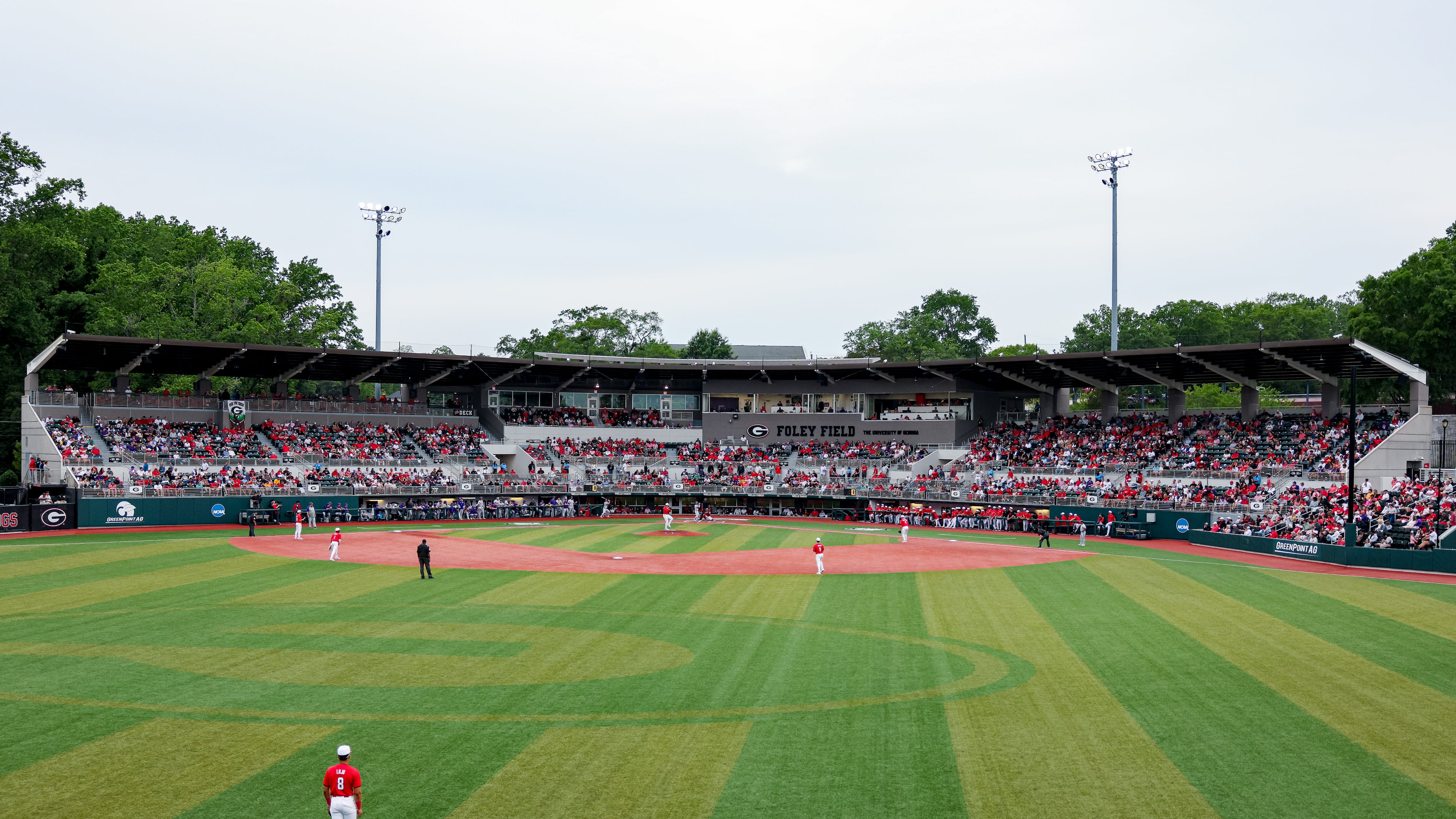 Fans during Georgia’s game against LSU at Foley Field in Athens, Ga., on Saturday, May 9, 2026. (Conor Dillon/UGAAA)