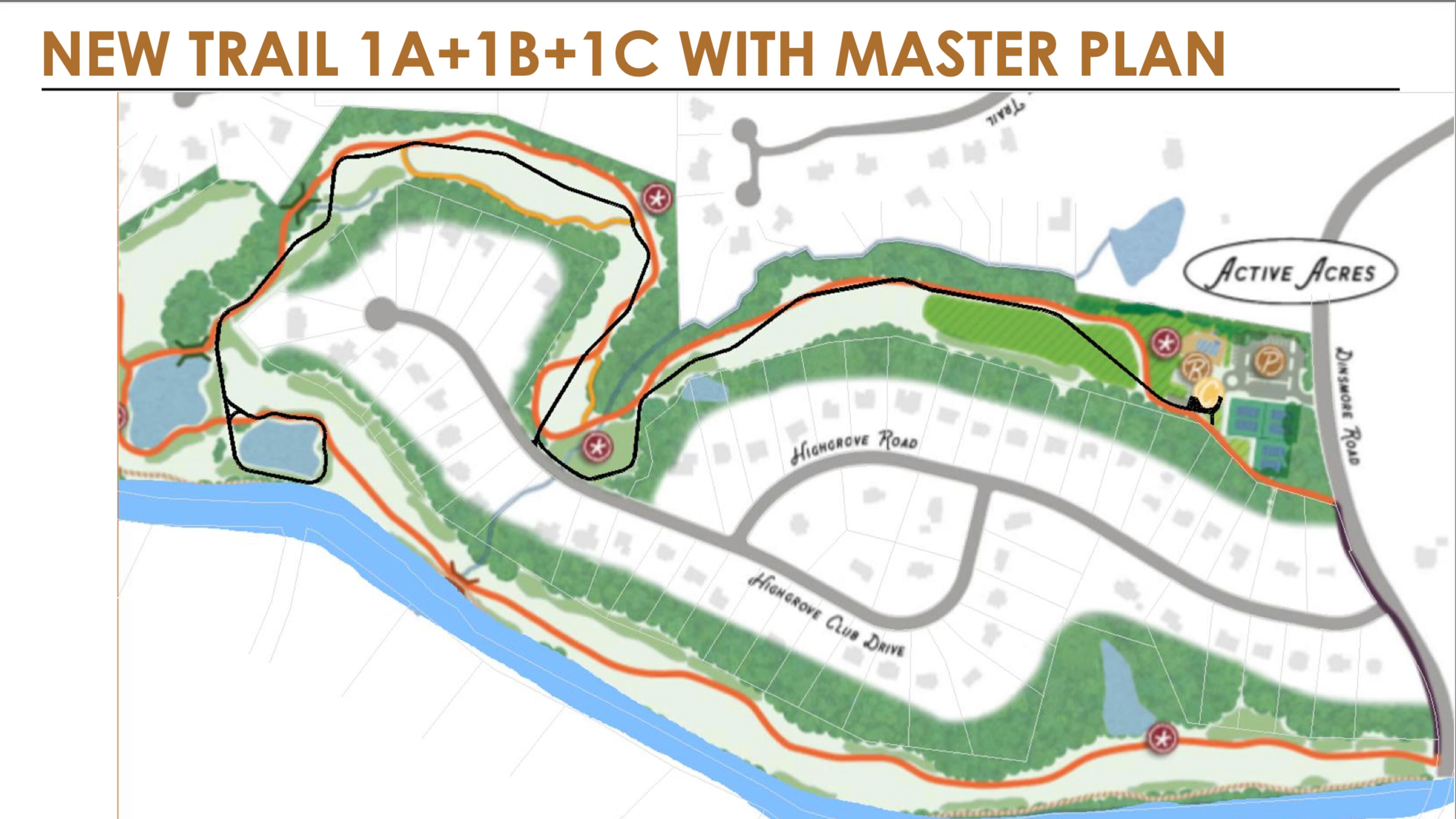 The Milton City Council recently approved a plan to convert the former Milton Country Club golf course into a series of trails. (Courtesy City of Milton)