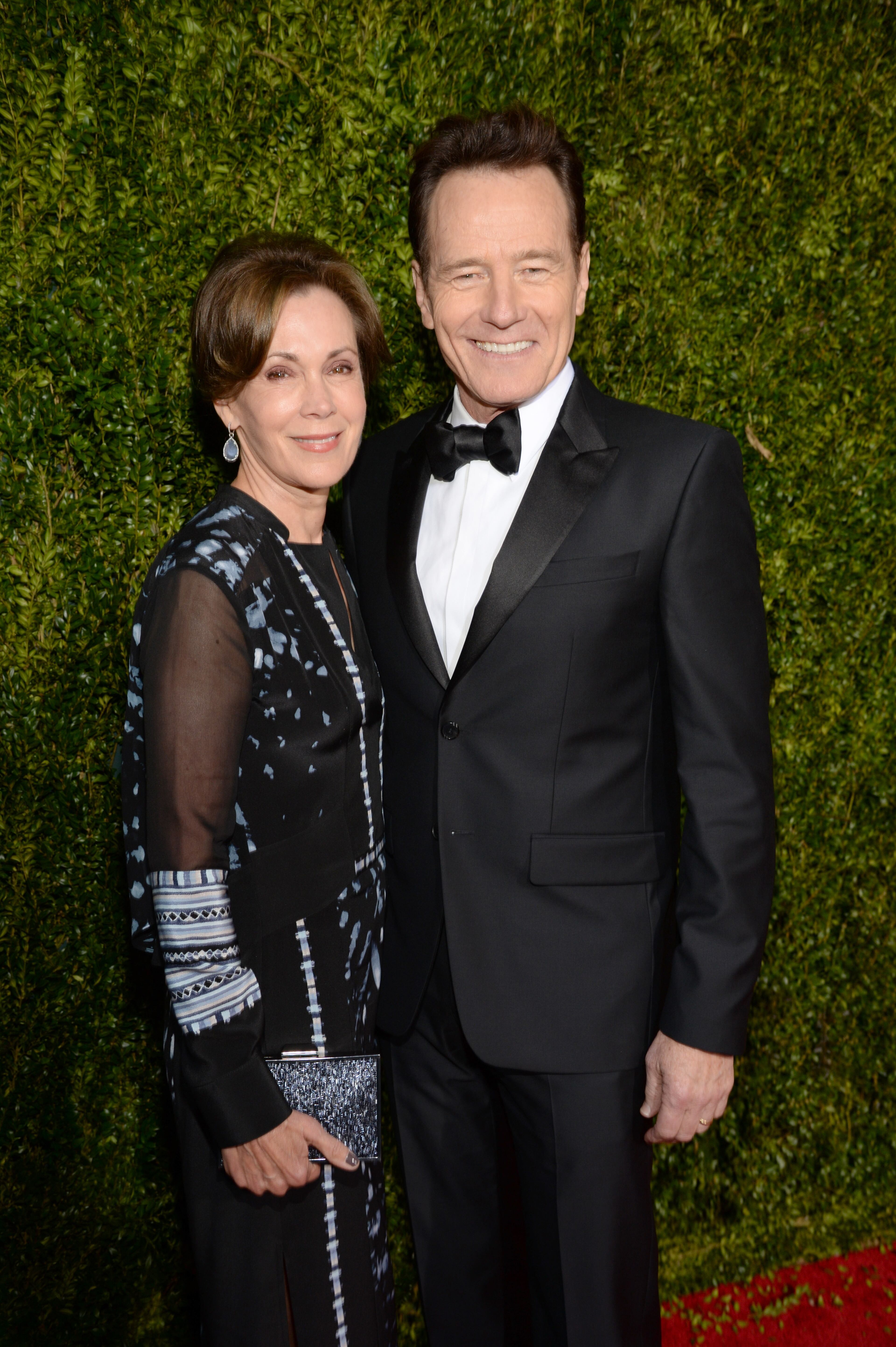 NEW YORK, NY - JUNE 07: Robin Dearden and Bryan Cranston attend the 2015 Tony Awards at Radio City Music Hall on June 7, 2015 in New York City. (Photo by Kevin Mazur/Getty Images for Tony Awards Productions)