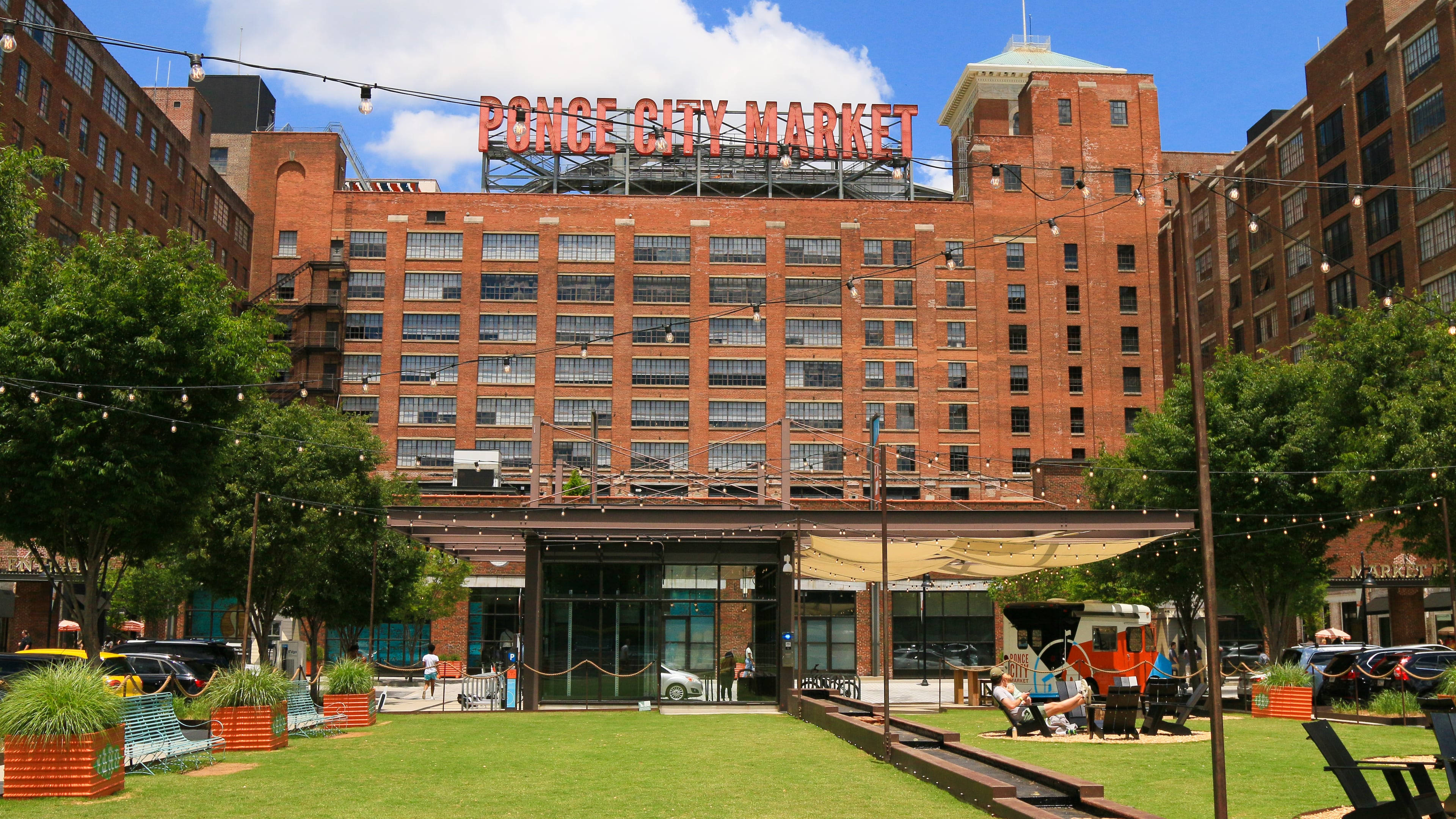 Ponce City Market once was a Sears warehouse, and later City Hall East. Courtesy of Katrina Merto