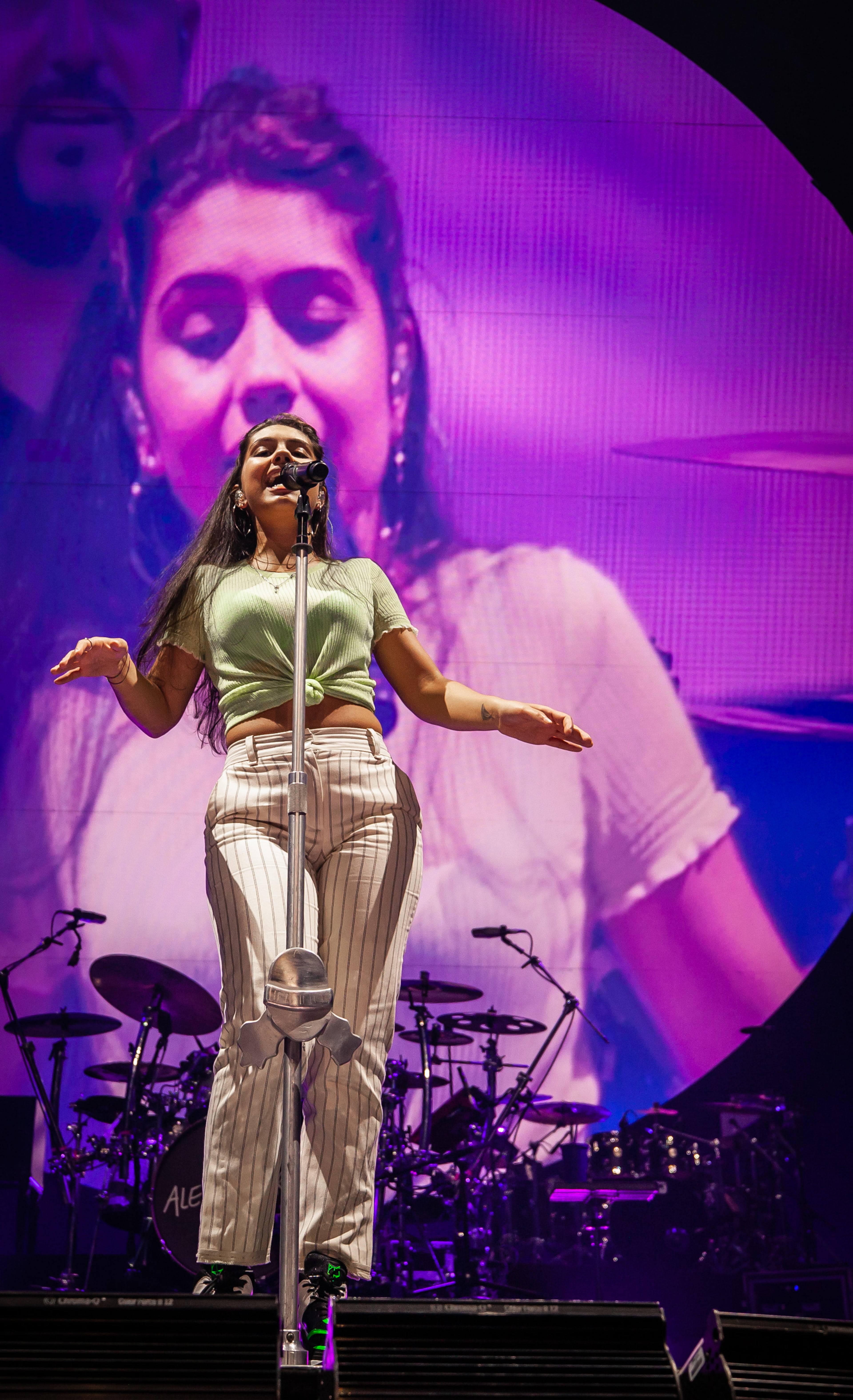 Alessia Cara opened for Shawn Mendes at State Farm Arena on July 31, 2019.