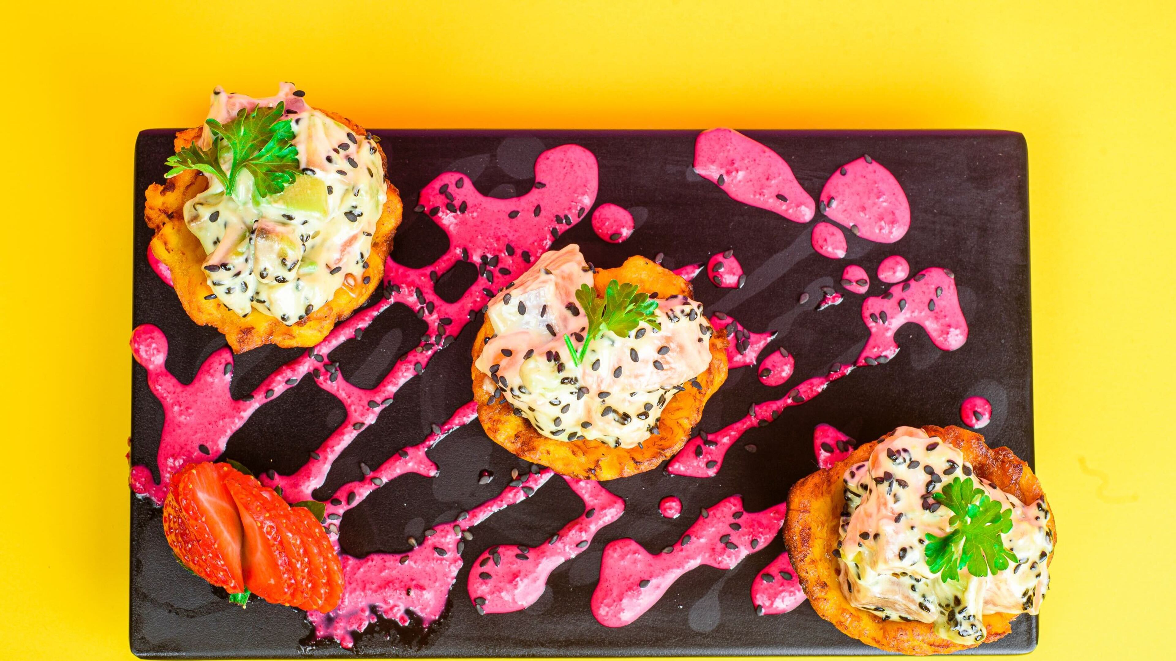 A dish from the menu of Daiquiriville in Underground Atlanta. / Courtesy of Daiquiriville