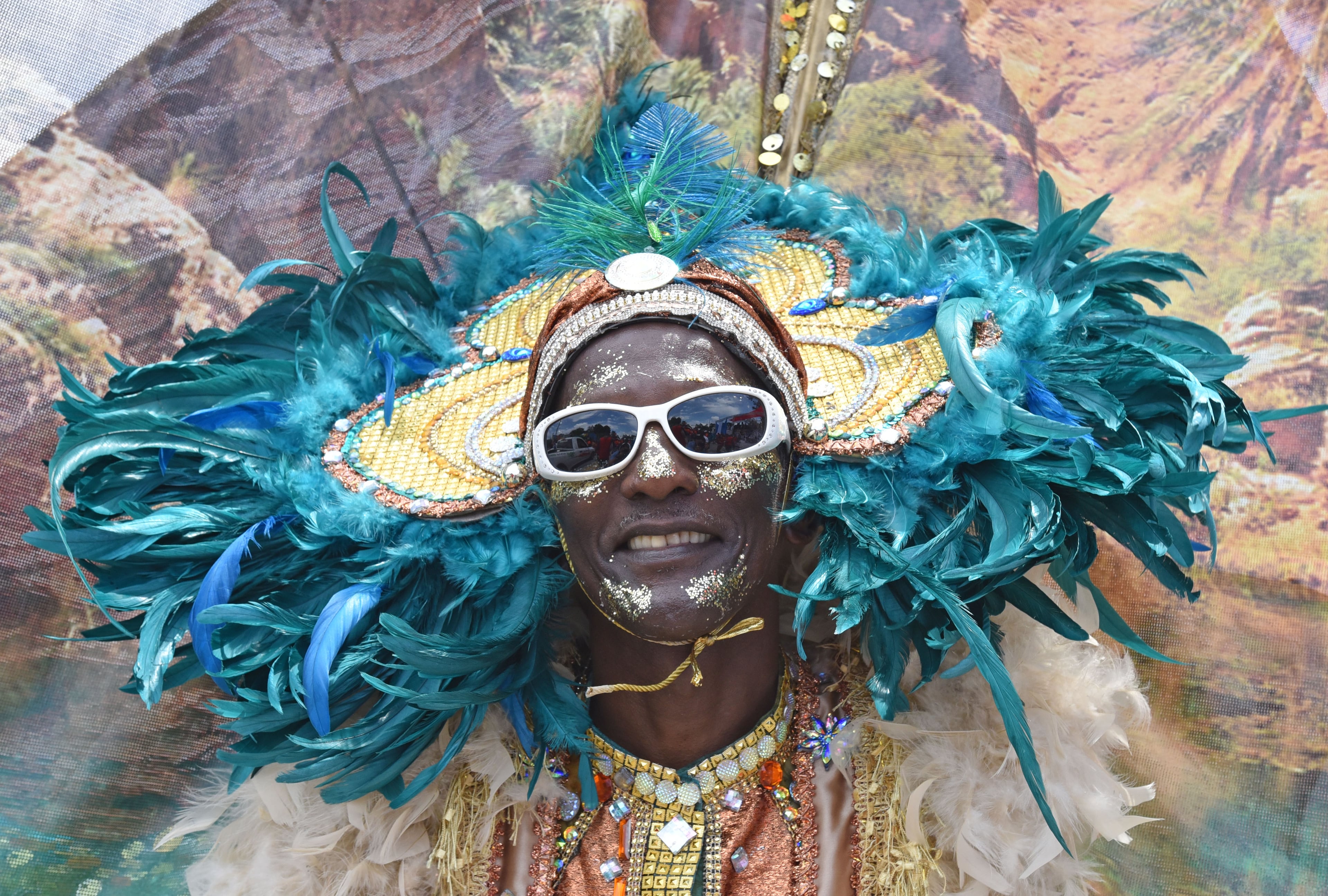 May 27, 2017 Decatur - Parade participants gather and prepare at Kensington MARTA Station for the departure of Atlanta Caribbean Carnival Parade in Decatur on Saturday, May 27, 2017. The parade is hosted by Atlanta Carnival Bandleaders Council (ACBC) to promote a broader understanding and a deeper appreciation of Caribbean culture among the Atlanta community by seeking the interest of carnival bands and steel bands, and using the Atlanta Caribbean Carnival as a vehicle for the promotion of Caribbean culture. HYOSUB SHIN / HSHIN@AJC.COM