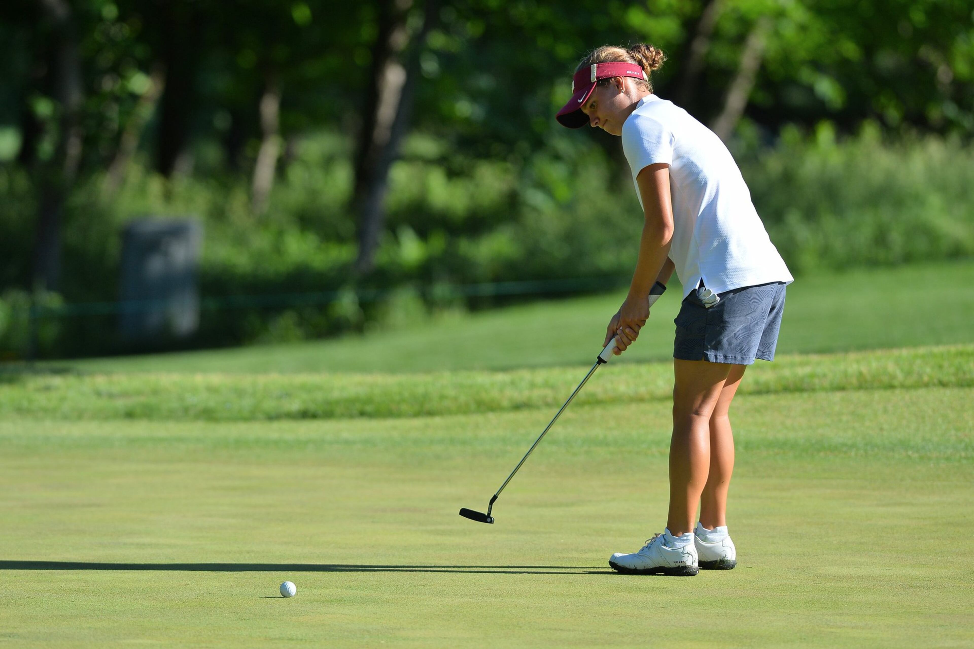 Florida State University junior Amanda Doherty, who is from Atlanta, will be among the players at the Augusta National Women’s Amateur. Photos courtesy of FSU