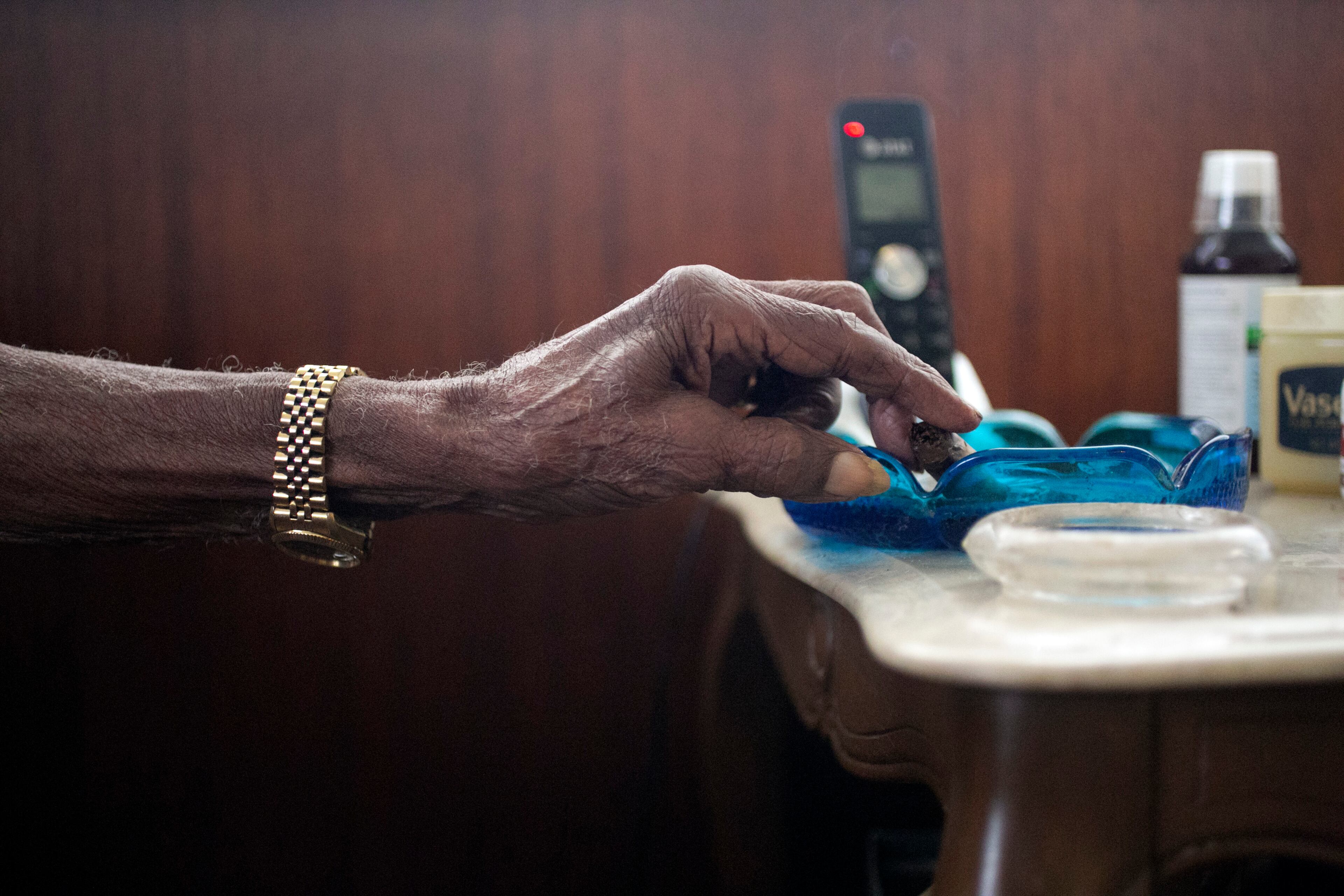"If I'm not a celebrity, I should be," said 108-year-old Richard Overton, the nation's oldest WWII veteran. While Overton enjoys both local and national media attention because of his age, he also endures the sadness of outliving most of his contemporaries. "Yeah, I used to talk to them; I used to play dominoes with them. But they all died."