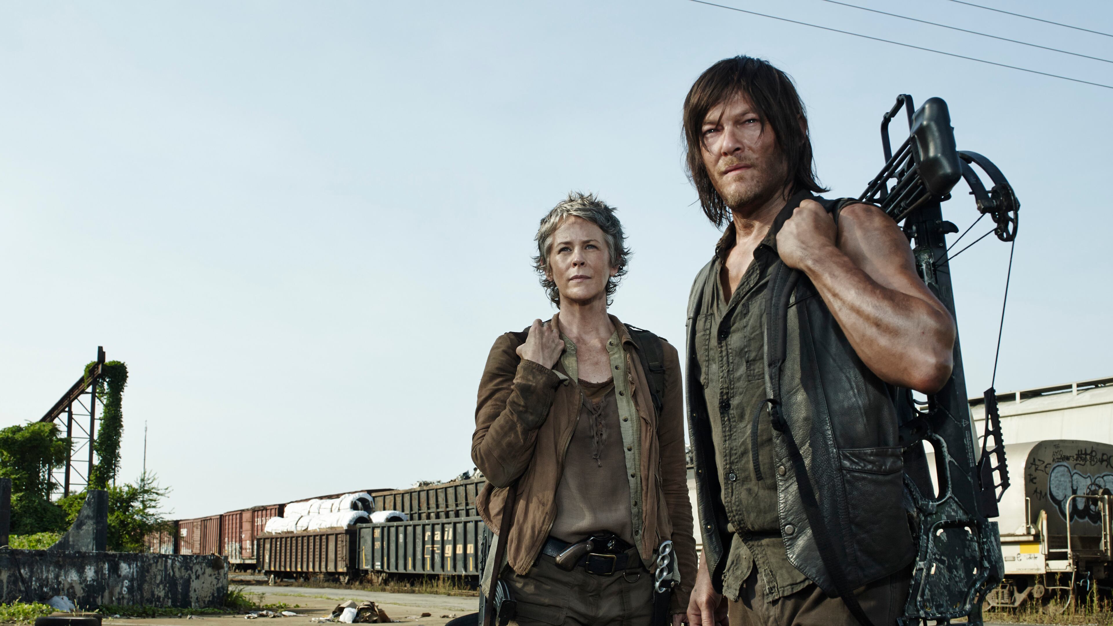 Carol (Melissa McBride) with one of "The Walking Dead"'s more popular characters Daryl Dixon (Norman Reedus).