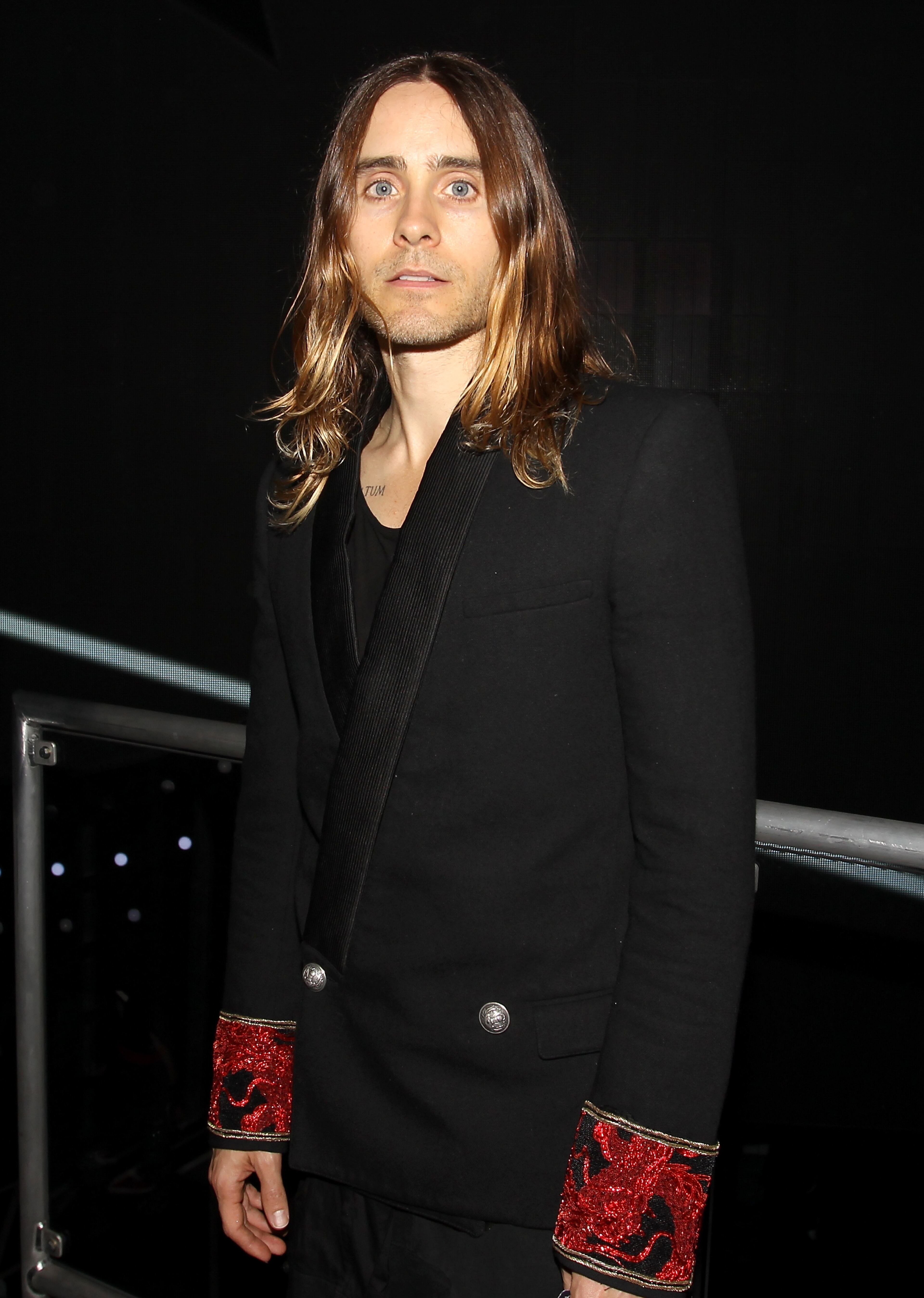 Jared Leto attends the iHeartRadio Music Festival at the MGM Grand Garden Arena on September 21, 2013 in Las Vegas, Nevada.