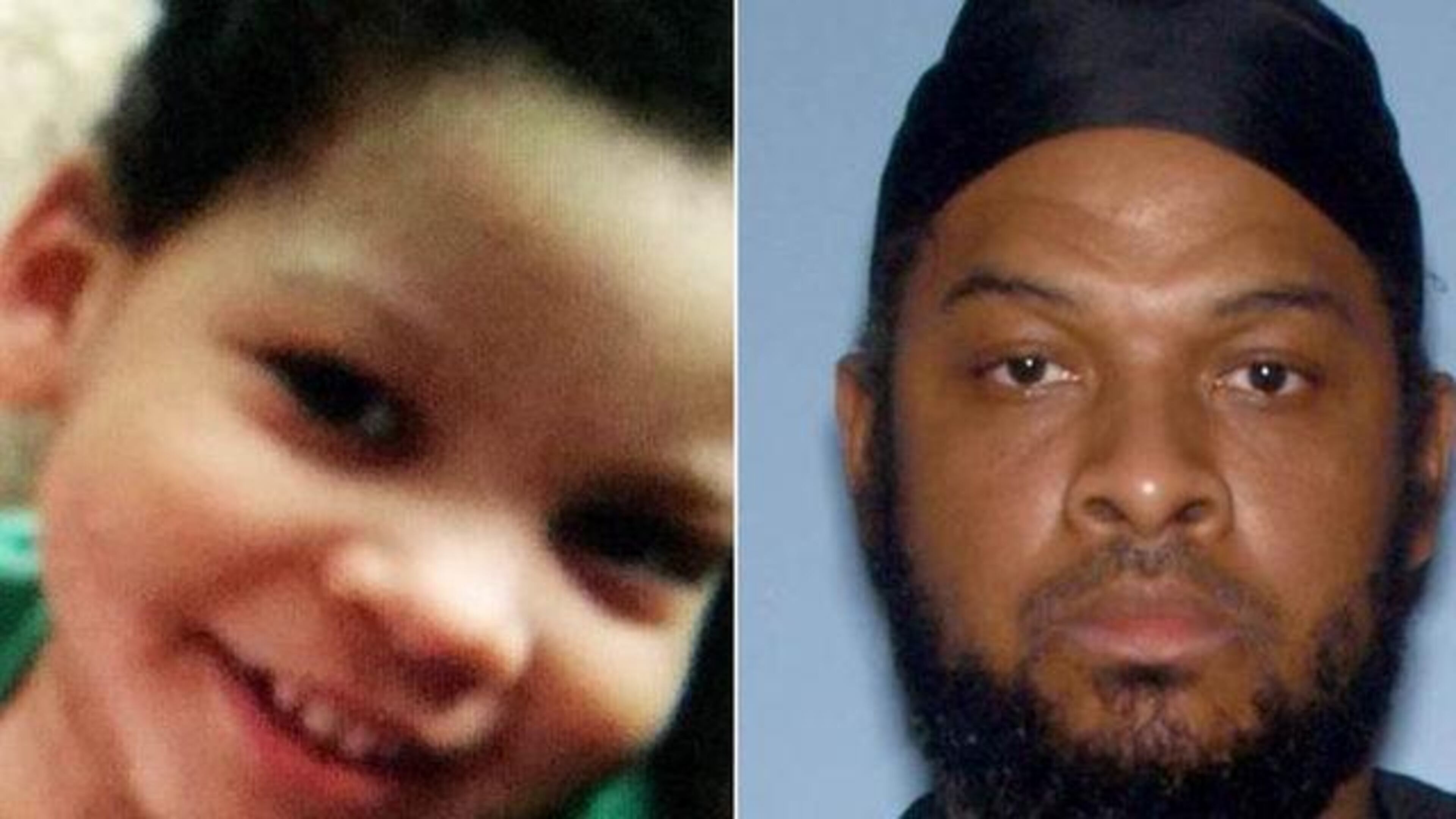 Abdul-Ghani Wahhaj, left, had been missing since December when his mother reported to police that the boy's father, Siraj Ibn Wahhaj, right, had taken him west.