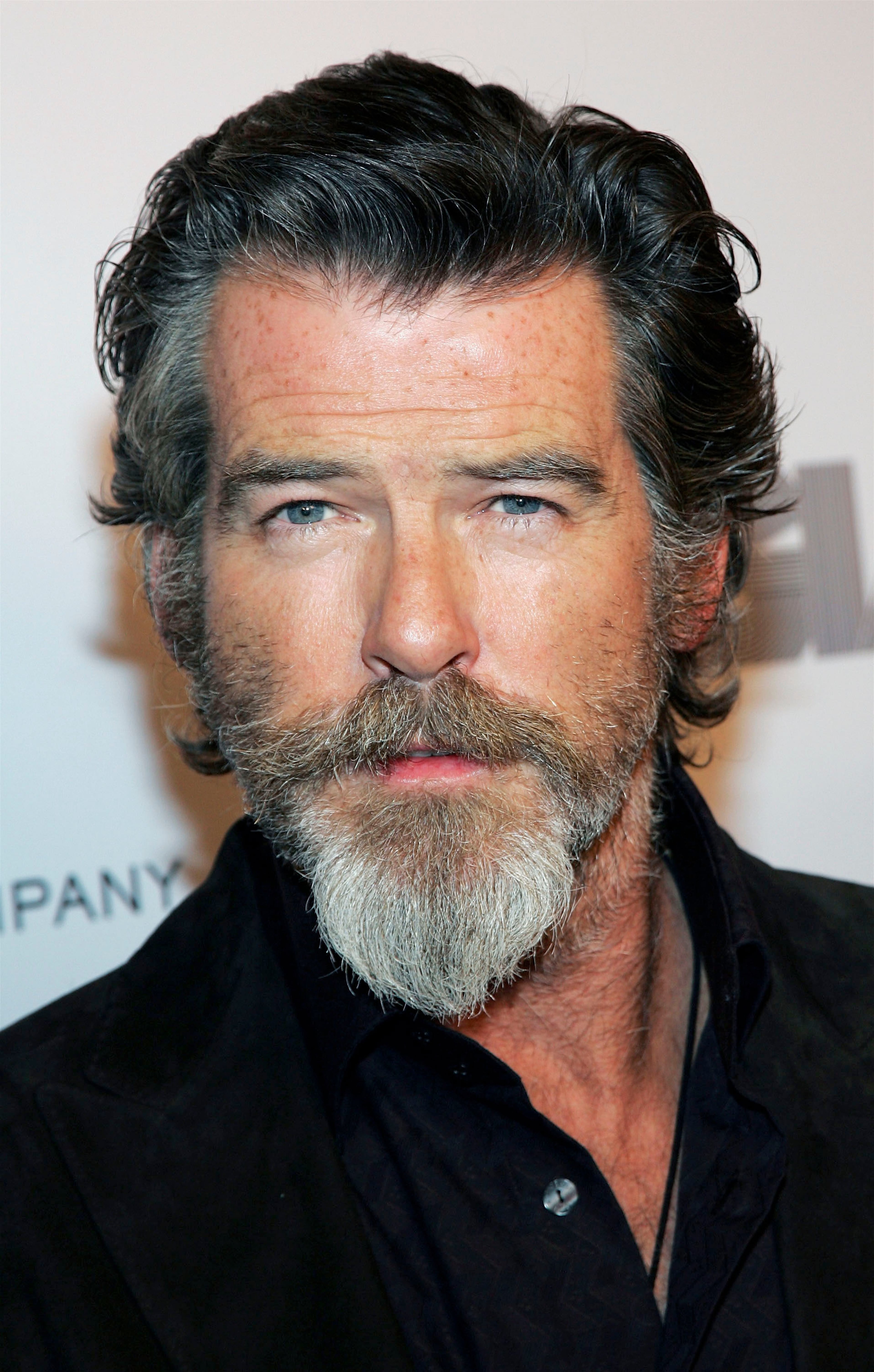 Actor Pierce Brosnan poses at the Los Angeles premiere of "The Matador" at the Westwood Crest Theater on December 11, 2005 in Westwood, California.