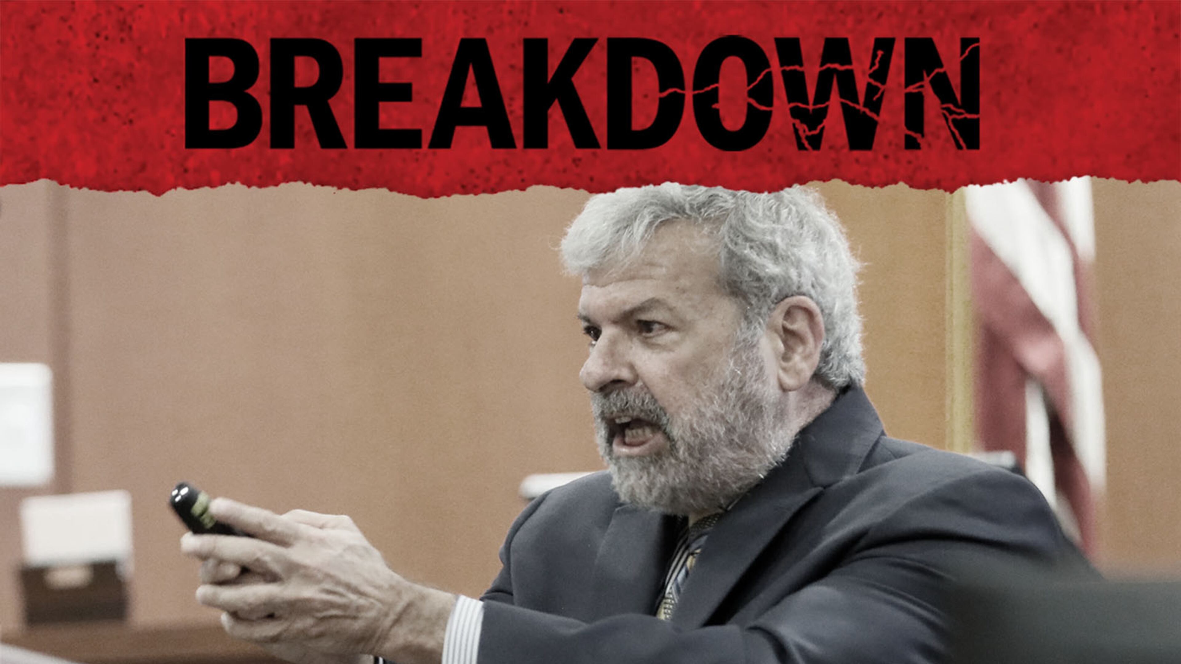 Defense attorney Don Samuel delivers his opening statement in his client Robert Olsen's murder trial. Episode 5 of "Breakdown" follows Samuel's mock jury as his defense team refines their strategy. (Bob Andres / robert.andres@ajc.com)