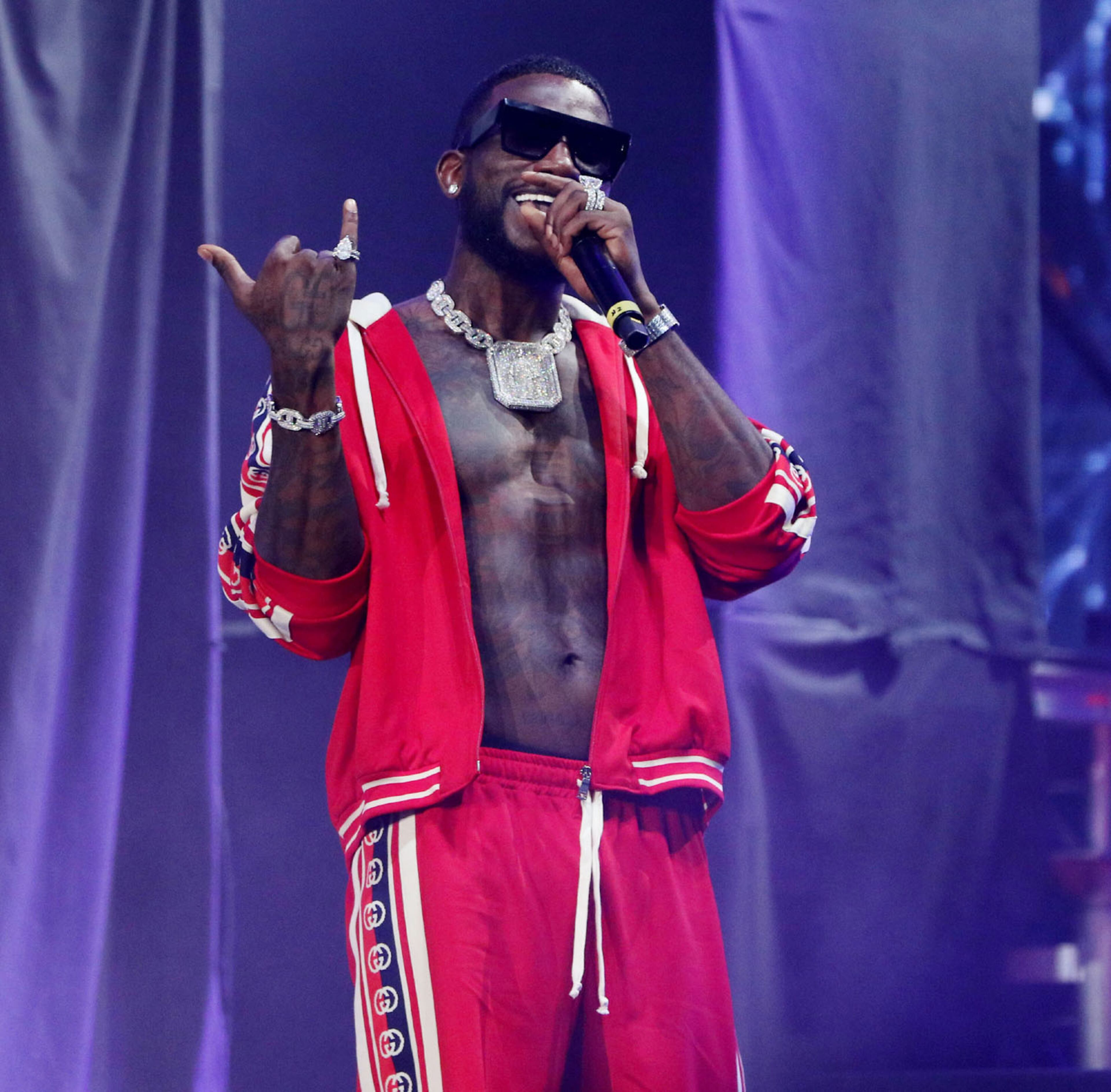 Gucci Mane performs during the annual Hot 107.9 Birthday Bash at State Farm Arena in Atlanta on Saturday, June 15, 2019.
Robb Cohen Photography & Video /RobbsPhotos.com